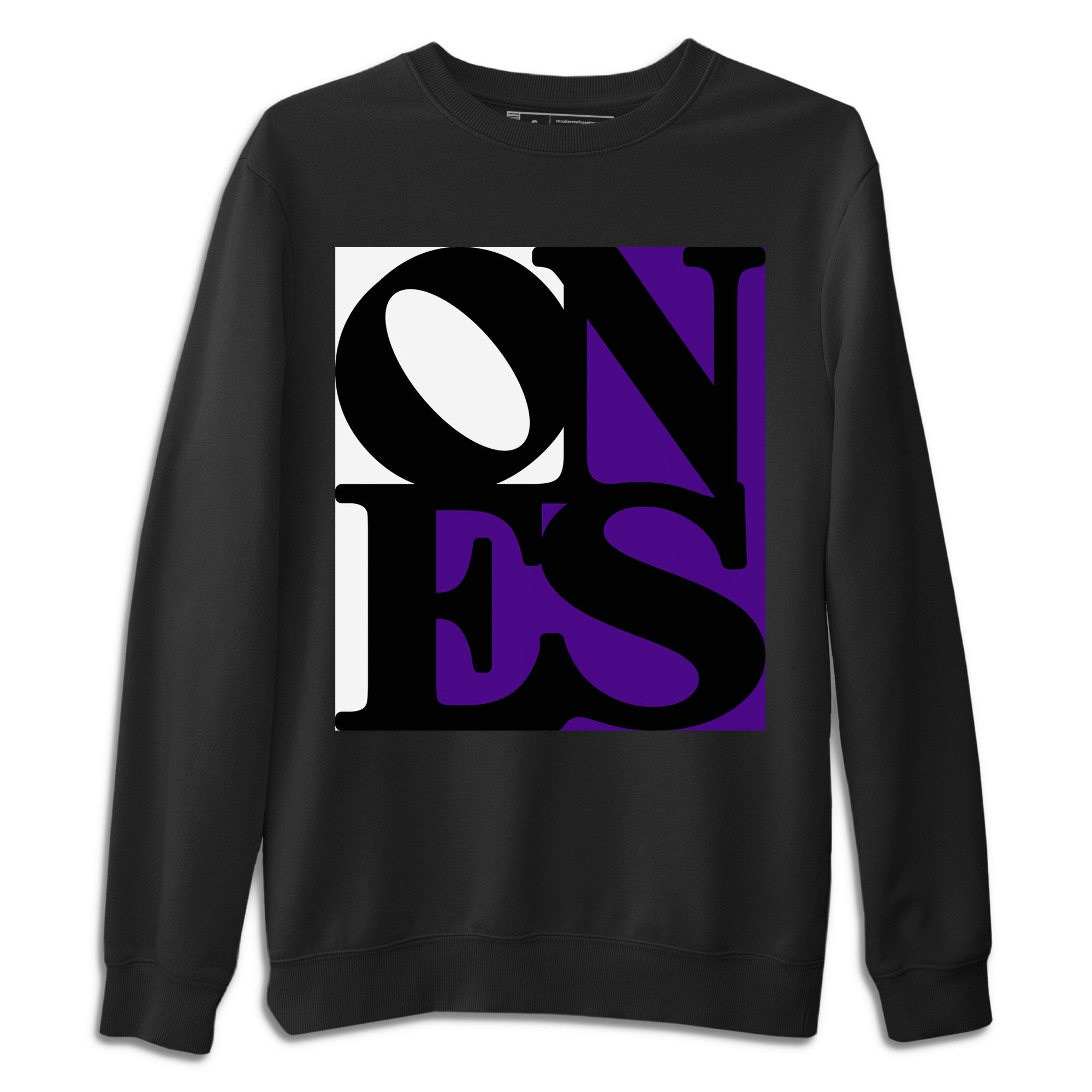 Ones Unisex Tops - Air Jordan 1 Court Purple