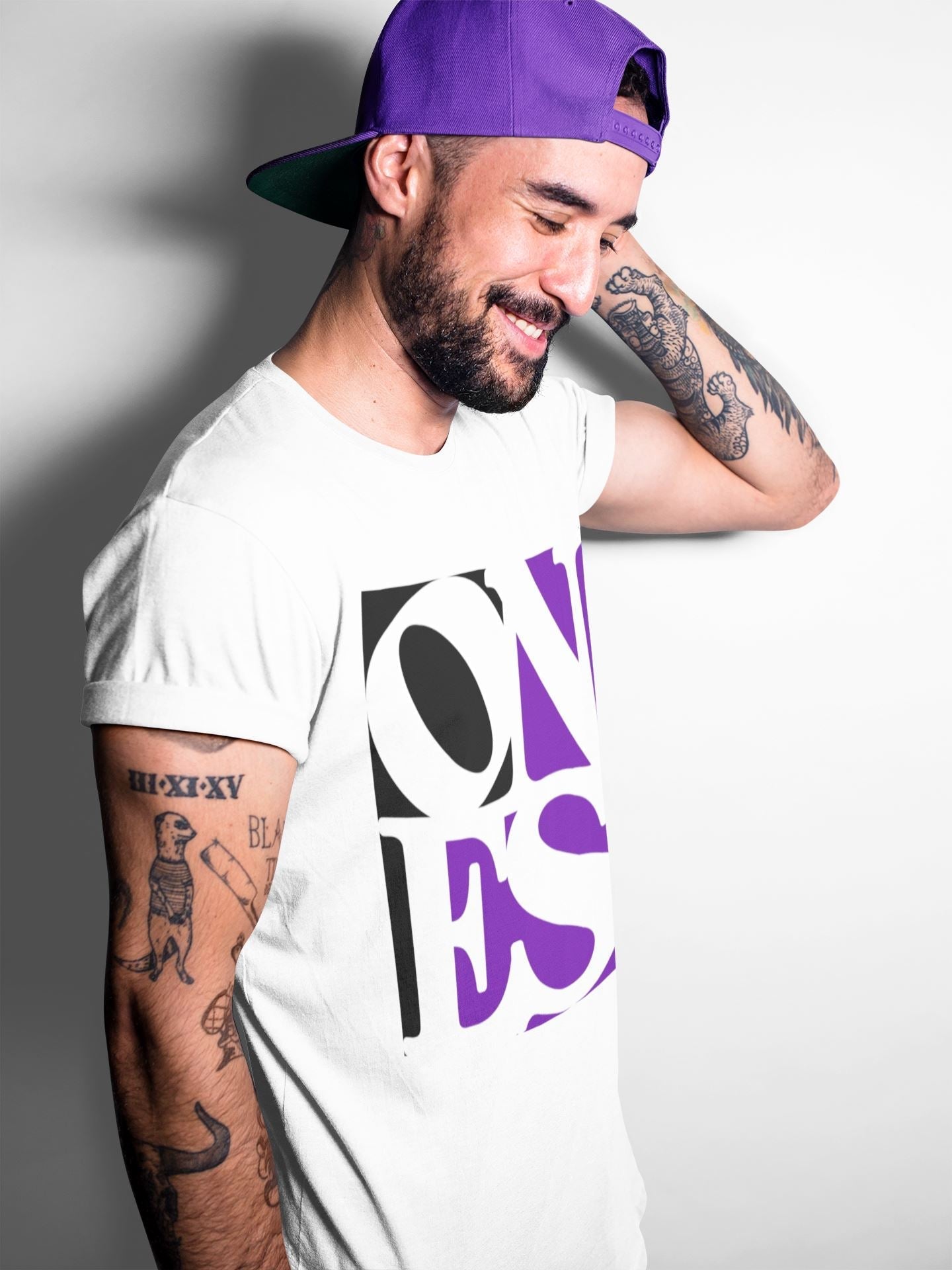 Ones Unisex Tops - Air Jordan 1 Court Purple
