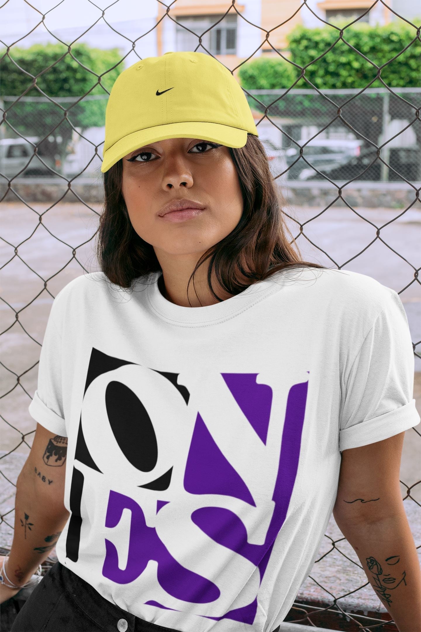 Ones Unisex Tops - Air Jordan 1 Court Purple