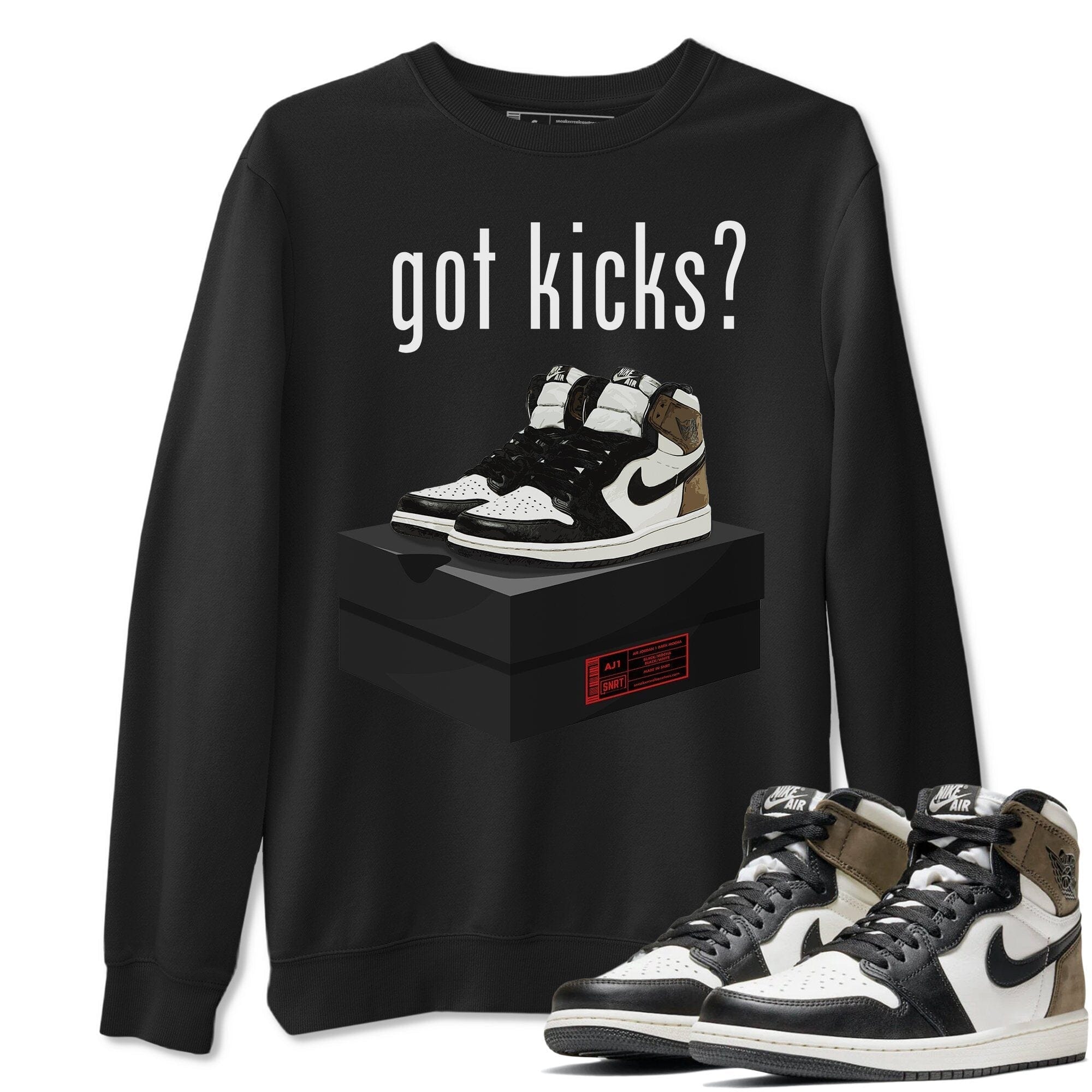 Got Kicks Unisex Tops - Air Jordan 1 Dark Mocha