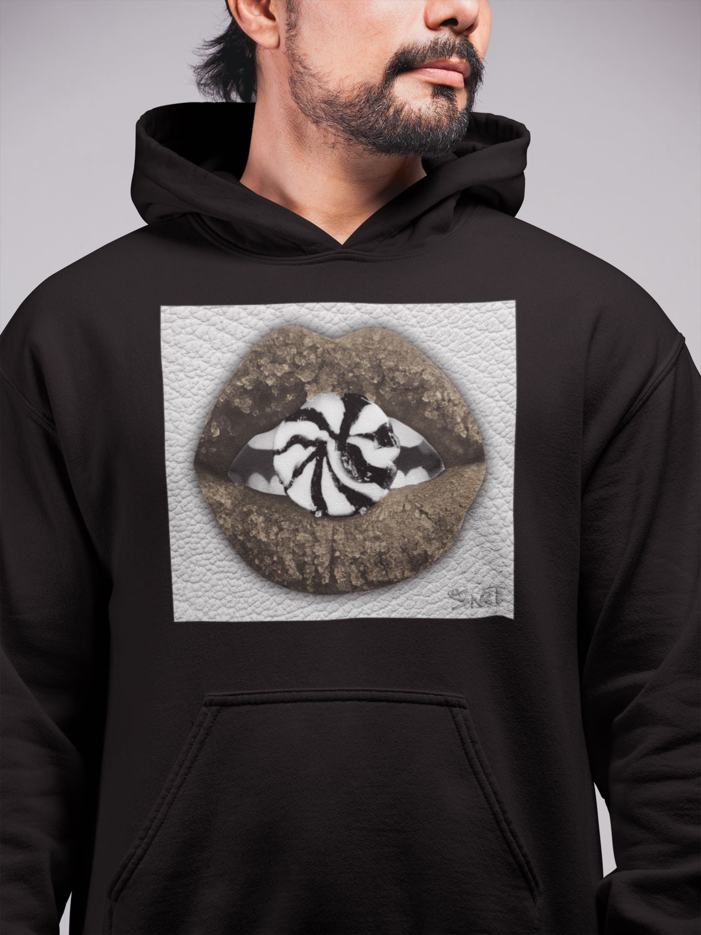Lips Candy Unisex Tops - Air Jordan 1 Dark Mocha