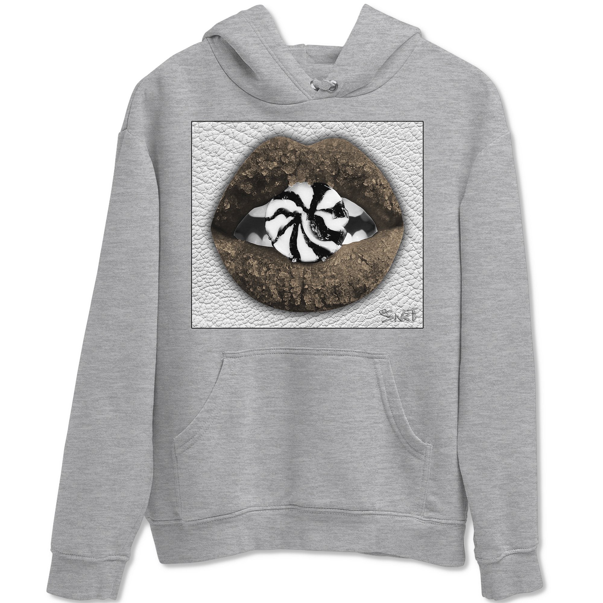 Lips Candy Unisex Tops - Air Jordan 1 Dark Mocha