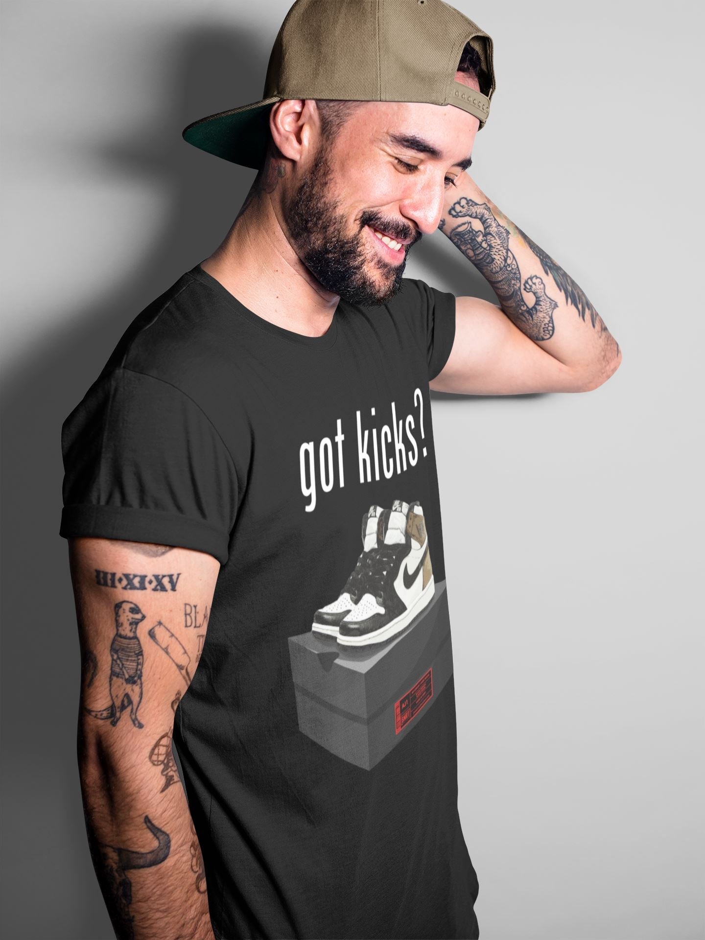 Got Kicks Unisex Tops - Air Jordan 1 Dark Mocha
