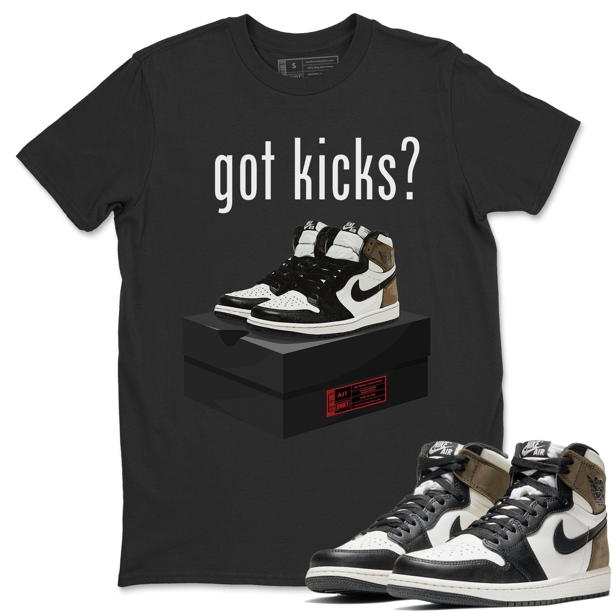 Got Kicks Unisex Tops - Air Jordan 1 Dark Mocha