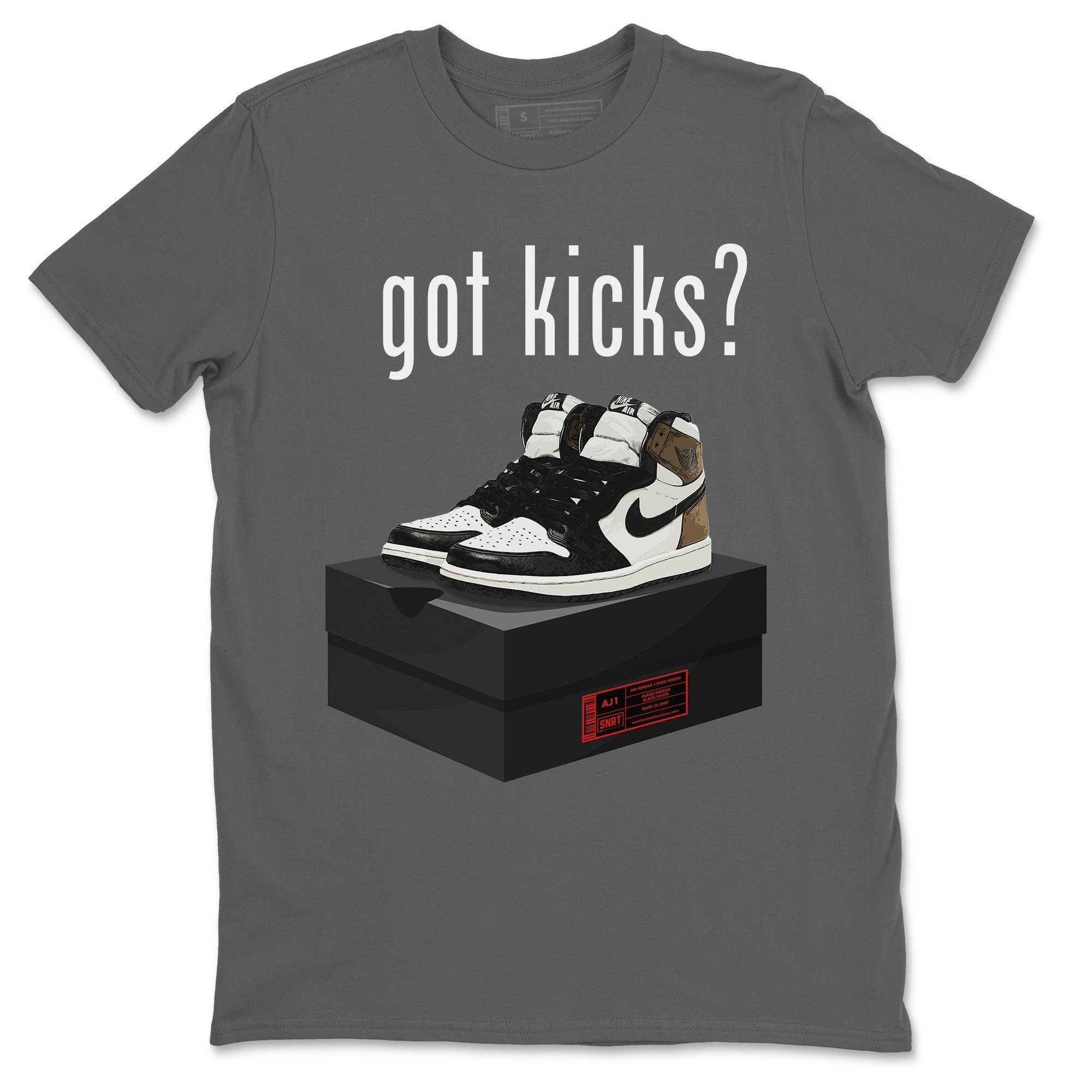 Got Kicks Unisex Tops - Air Jordan 1 Dark Mocha