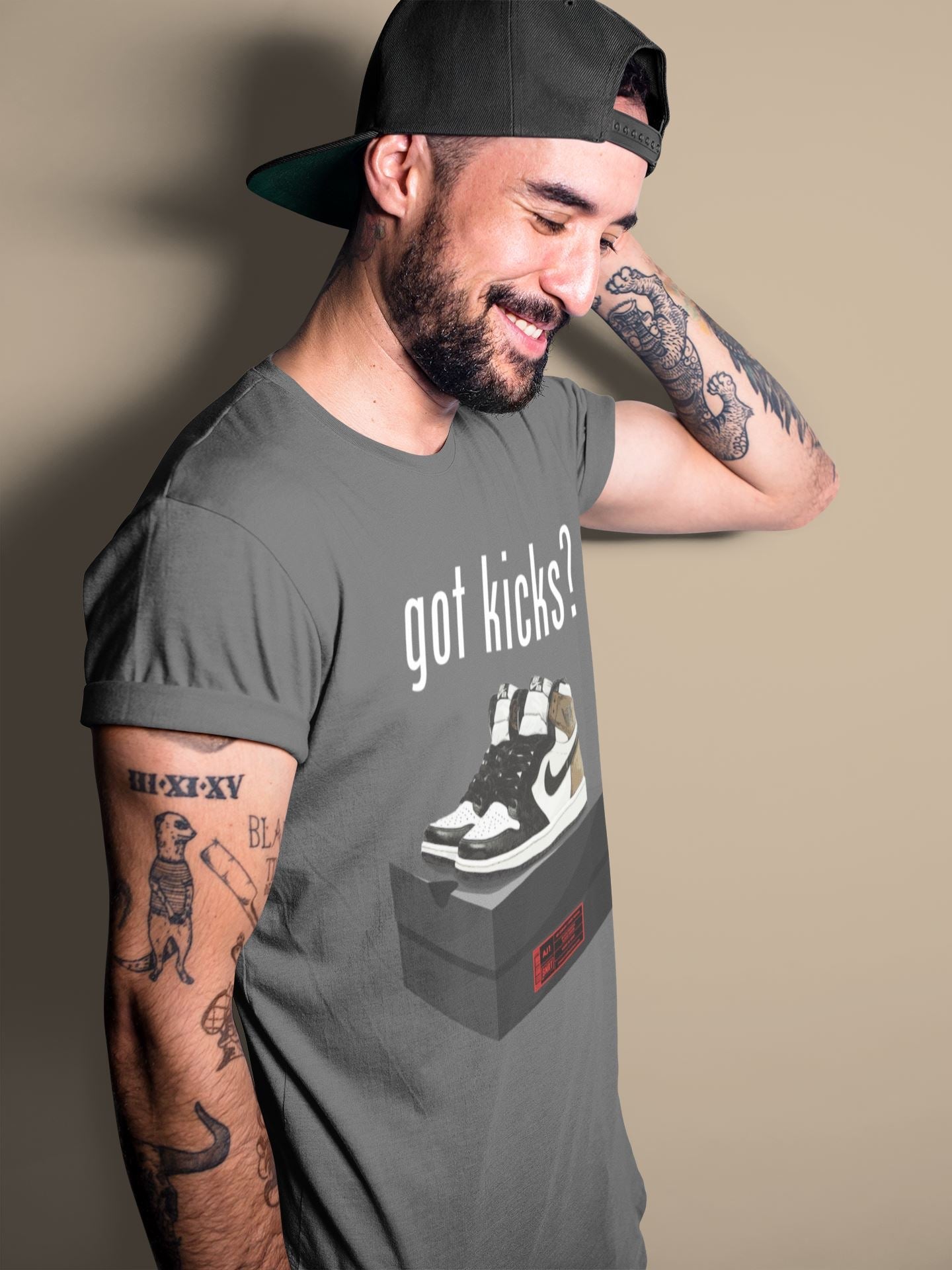 Got Kicks Unisex Tops - Air Jordan 1 Dark Mocha