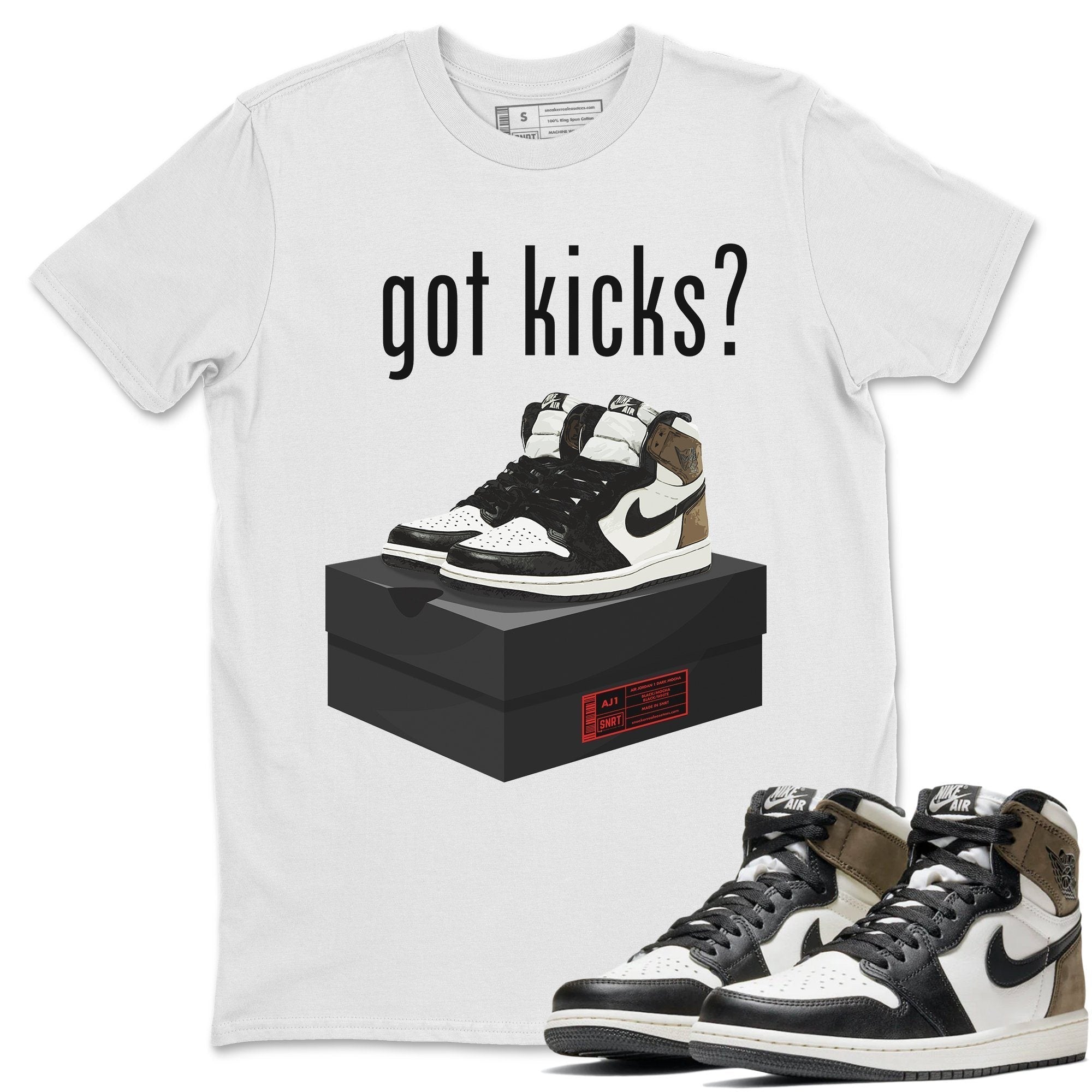Got Kicks Unisex Tops - Air Jordan 1 Dark Mocha