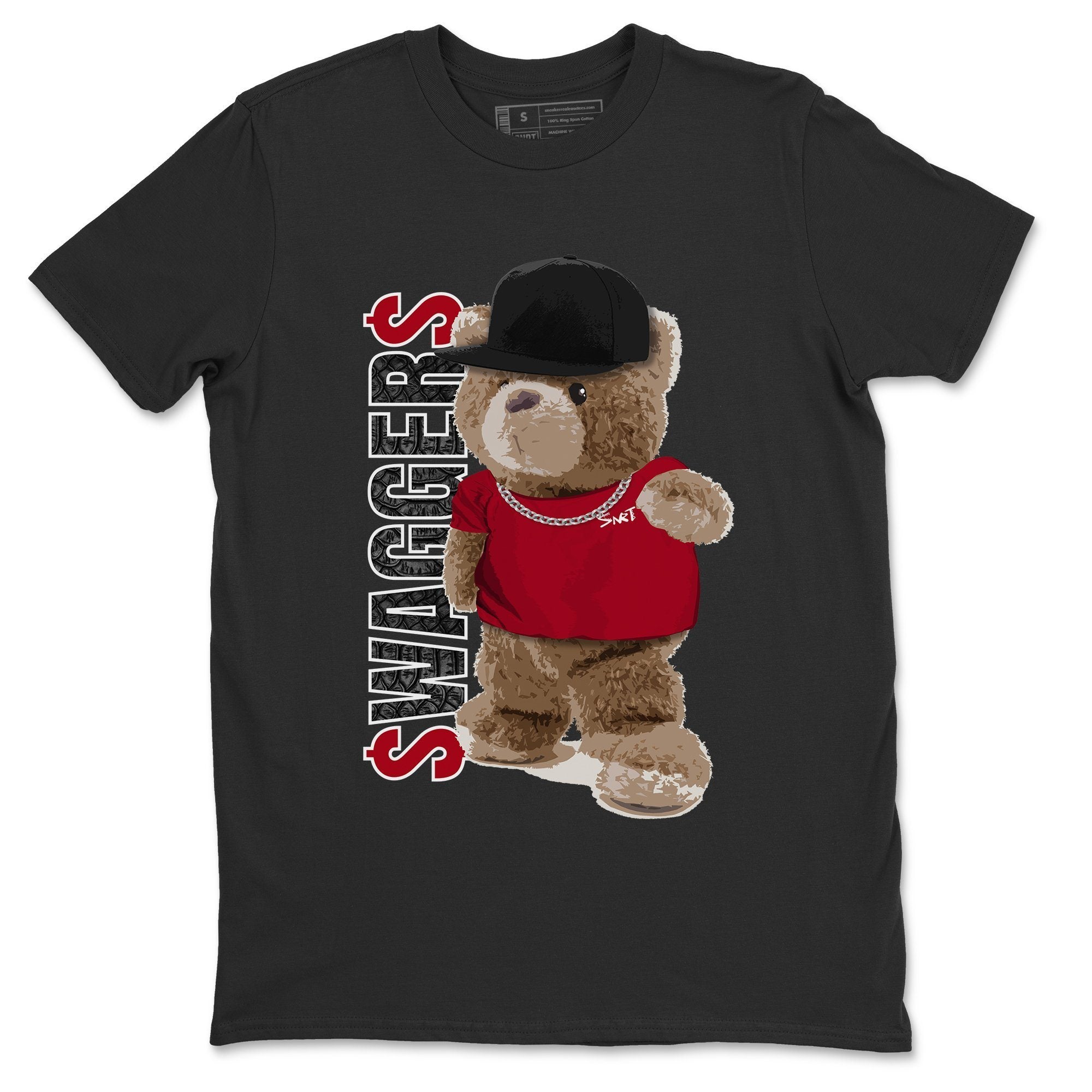 Bear Swaggers Unisex Tops - Air Jordan 1 Satin Red