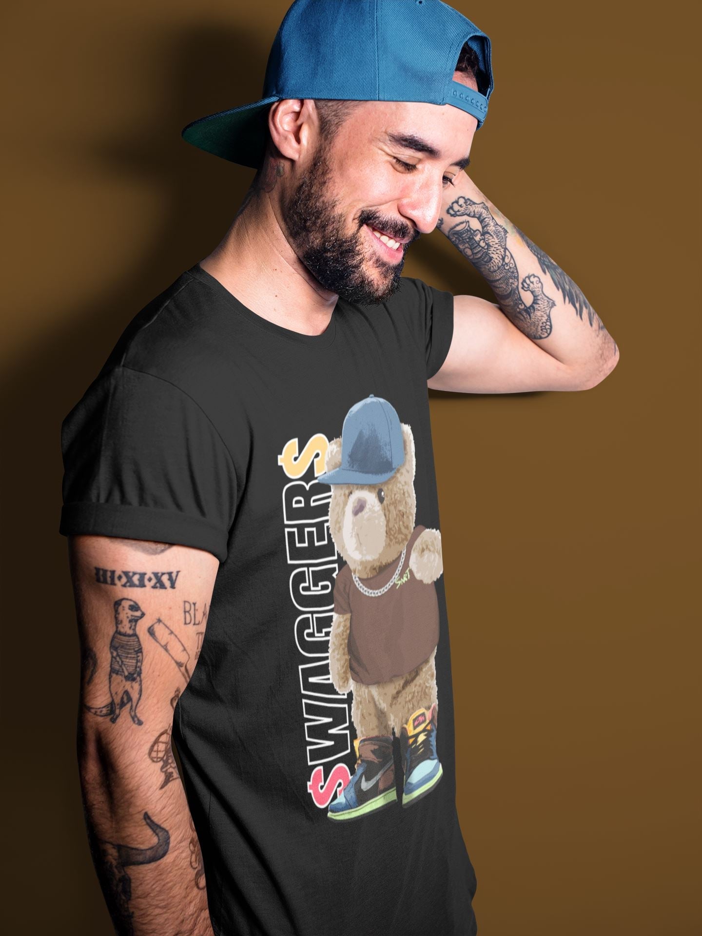 Bear Swaggers Unisex Tops - Air Jordan 1 Bio Hack