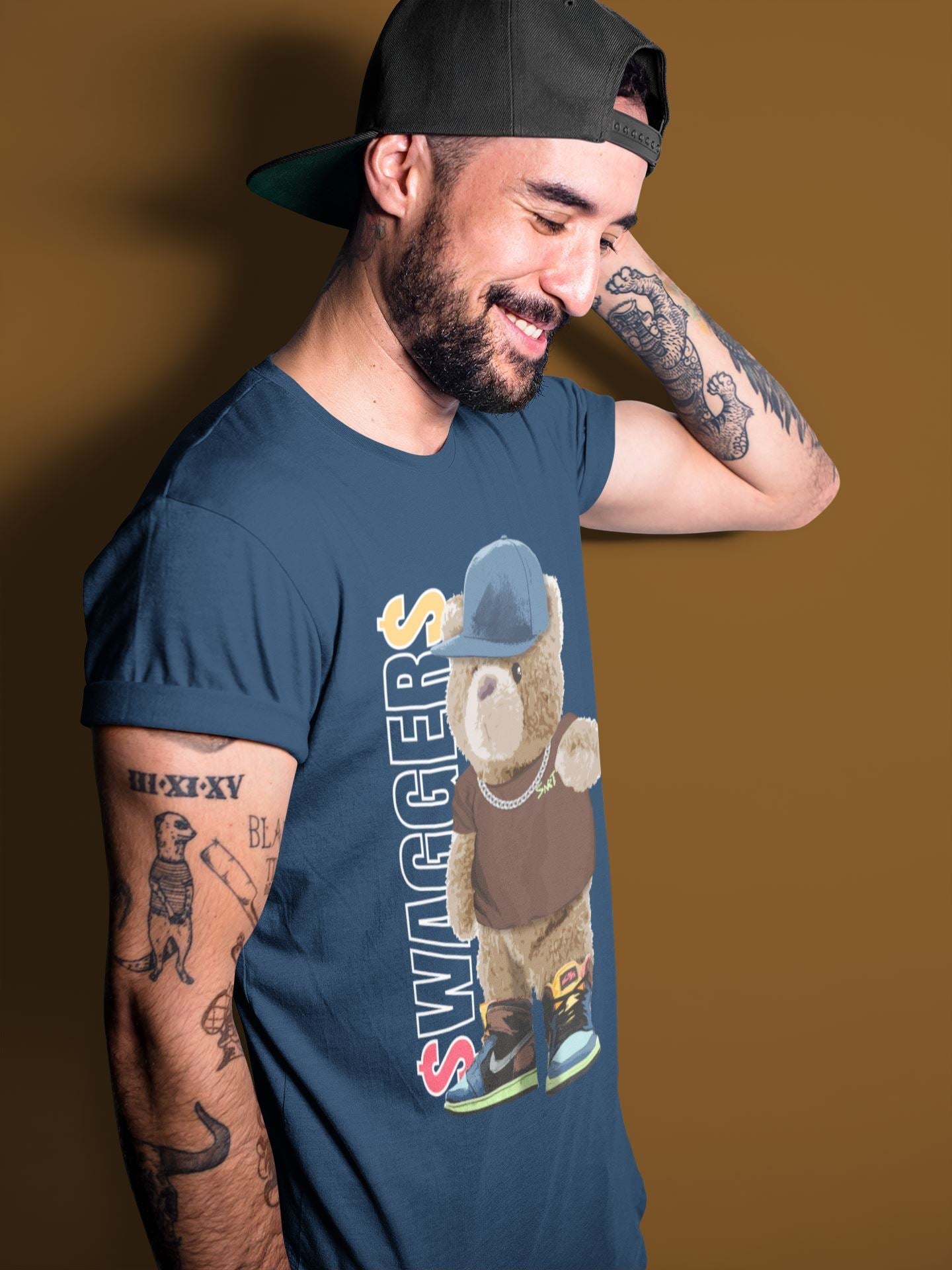Bear Swaggers Unisex Tops - Air Jordan 1 Bio Hack