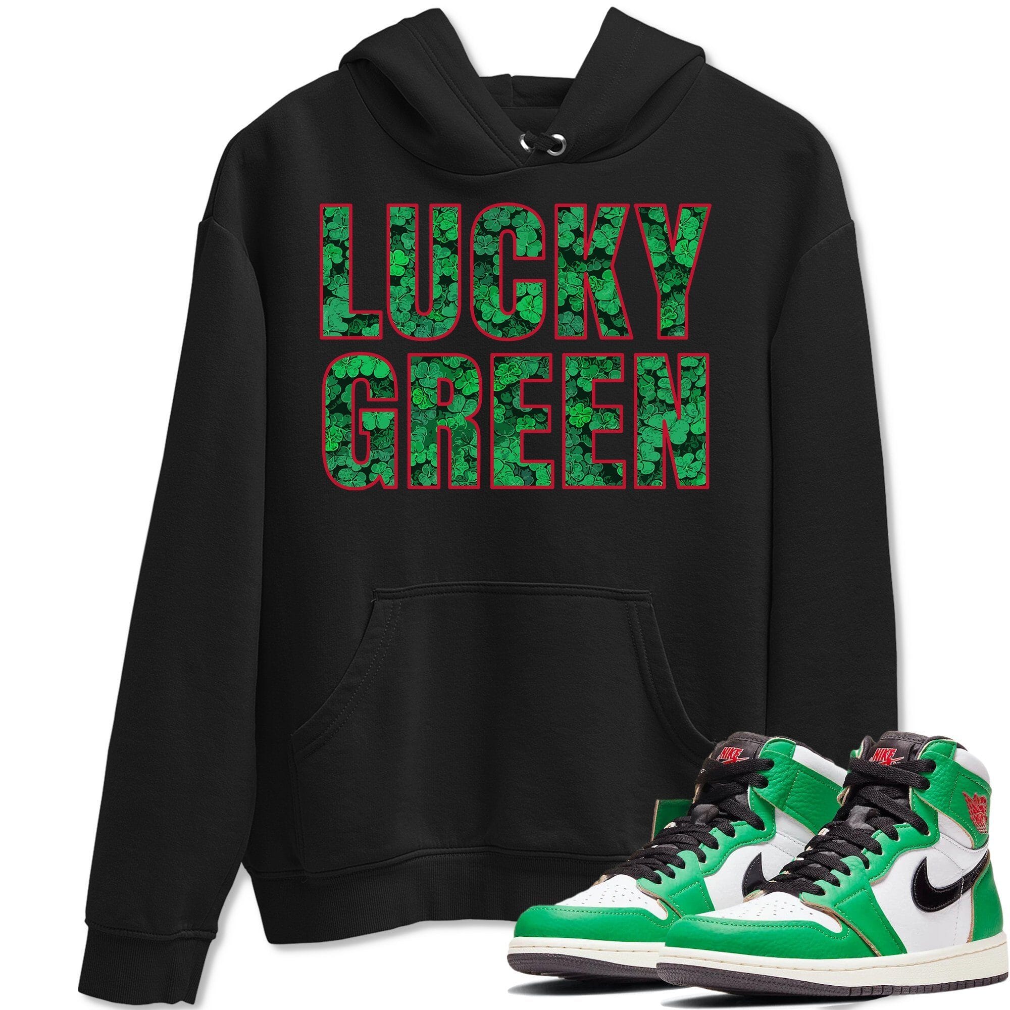 Lucky Green Unisex Tops - Air Jordan 1 Lucky Green