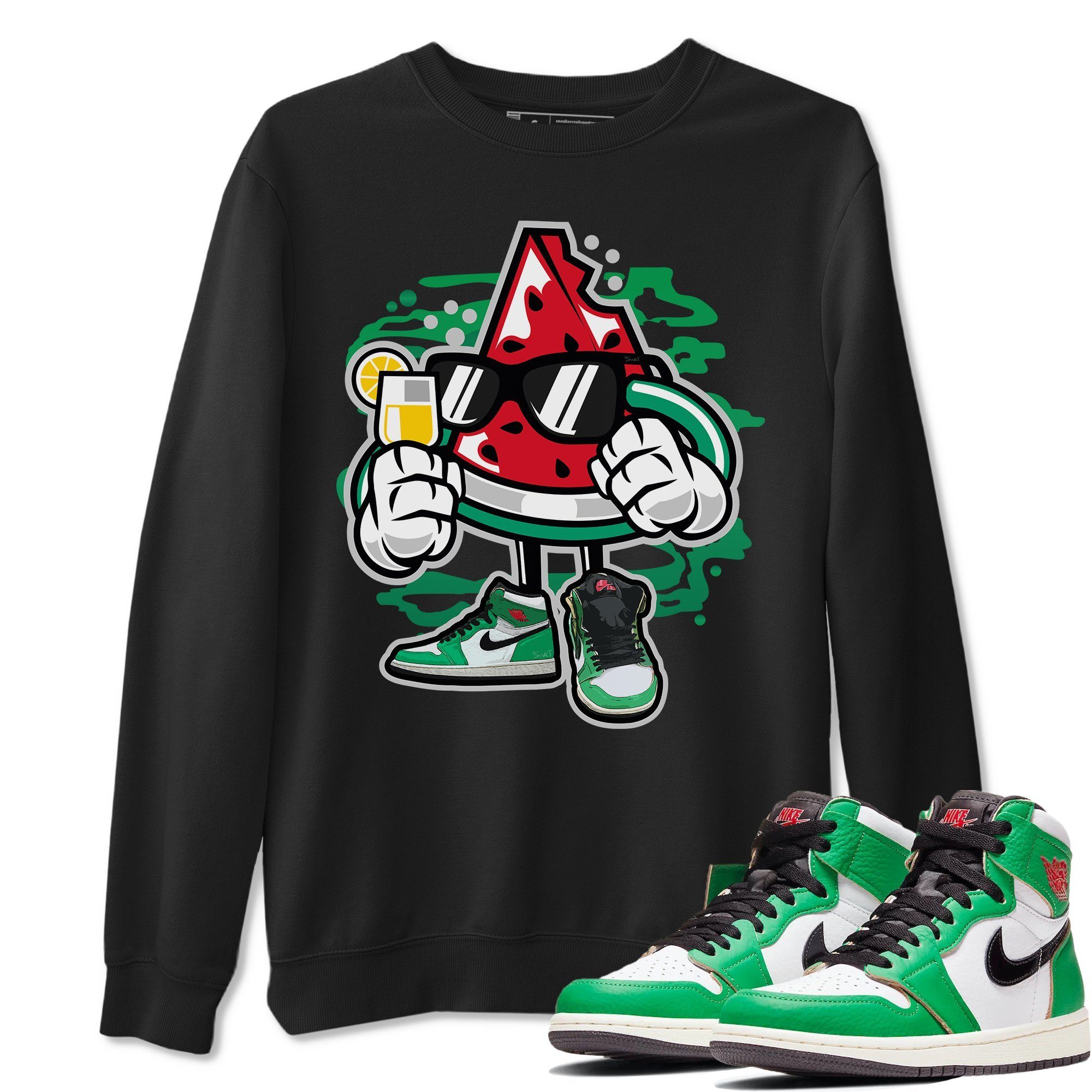 Stay Fresh Unisex Tops - Air Jordan 1 Lucky Green