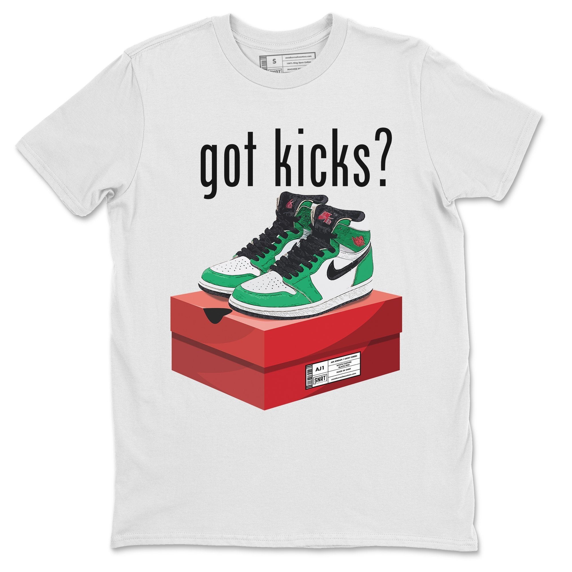 Got Kicks Unisex Tops - Air Jordan 1 Lucky Green
