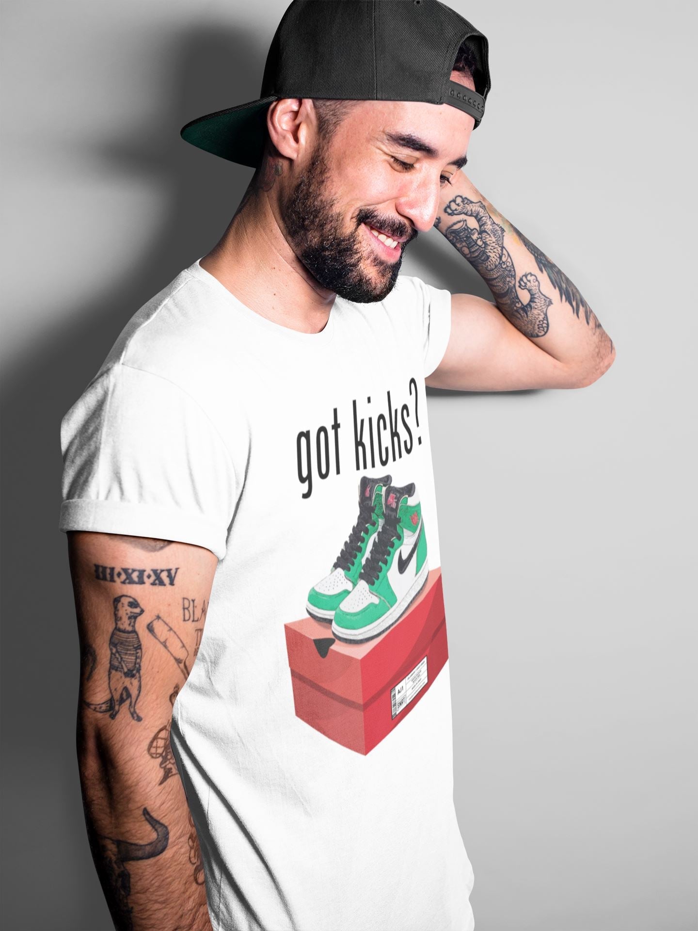 Got Kicks Unisex Tops - Air Jordan 1 Lucky Green