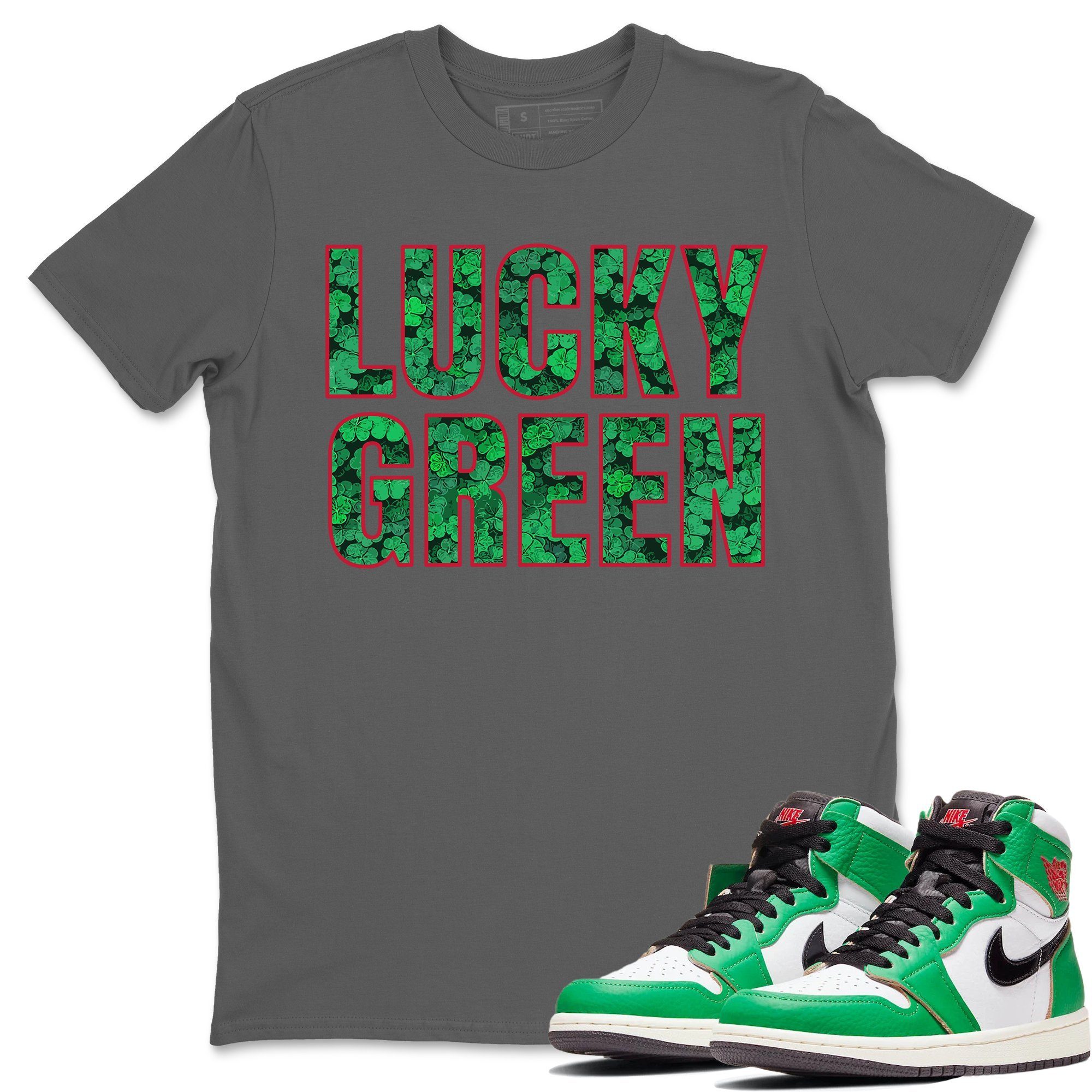 Lucky Green Unisex Tops - Air Jordan 1 Lucky Green