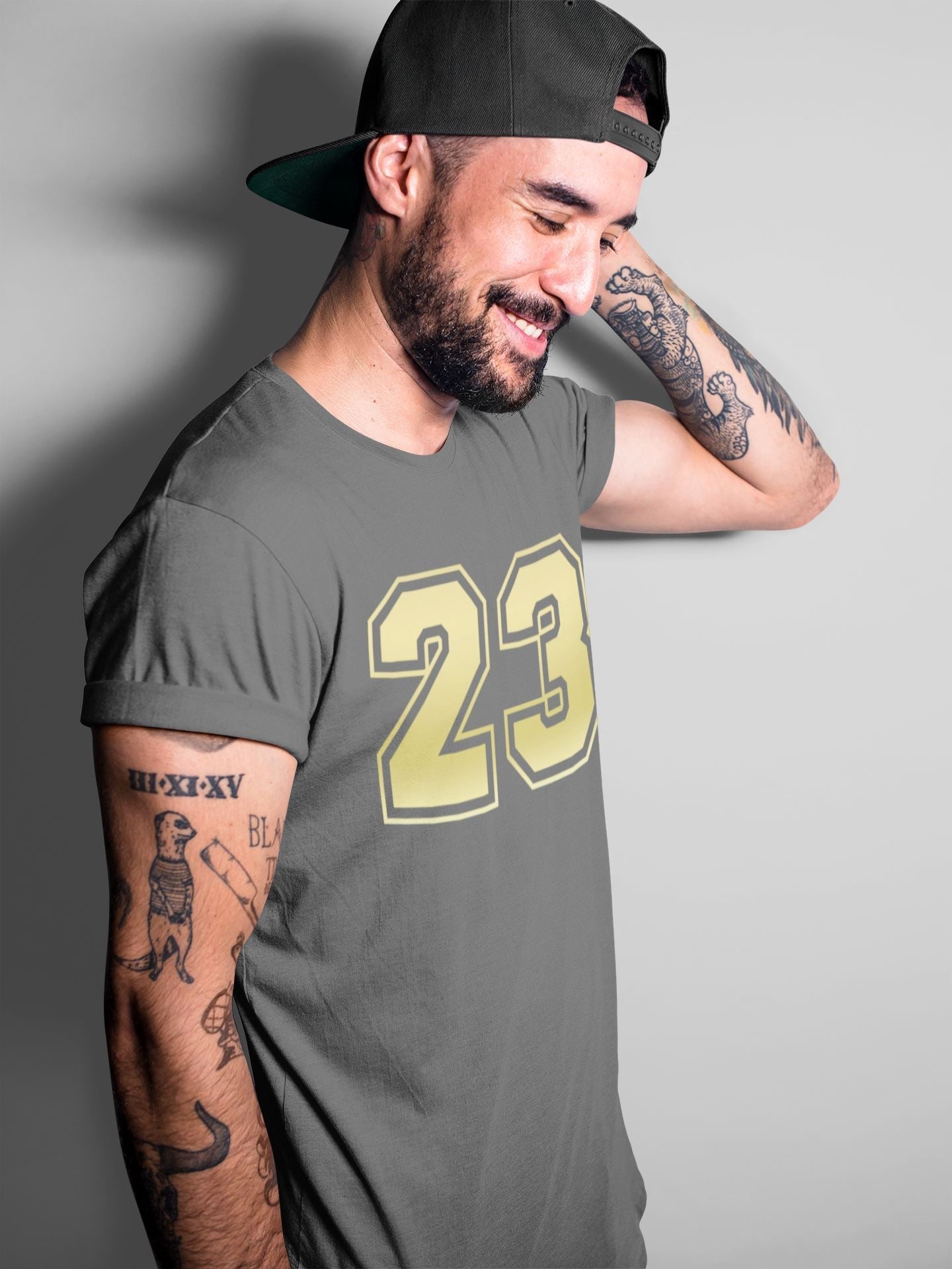 Number 23 Unisex Tops - Air Jordan 1 Metallic Gold