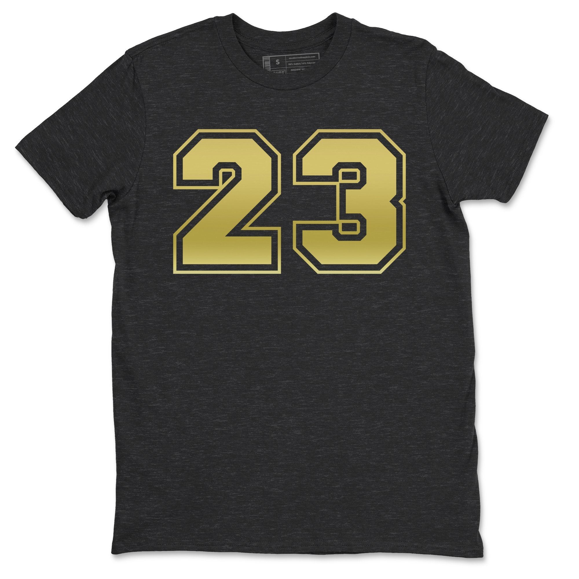 Number 23 Unisex Tops - Air Jordan 1 Metallic Gold