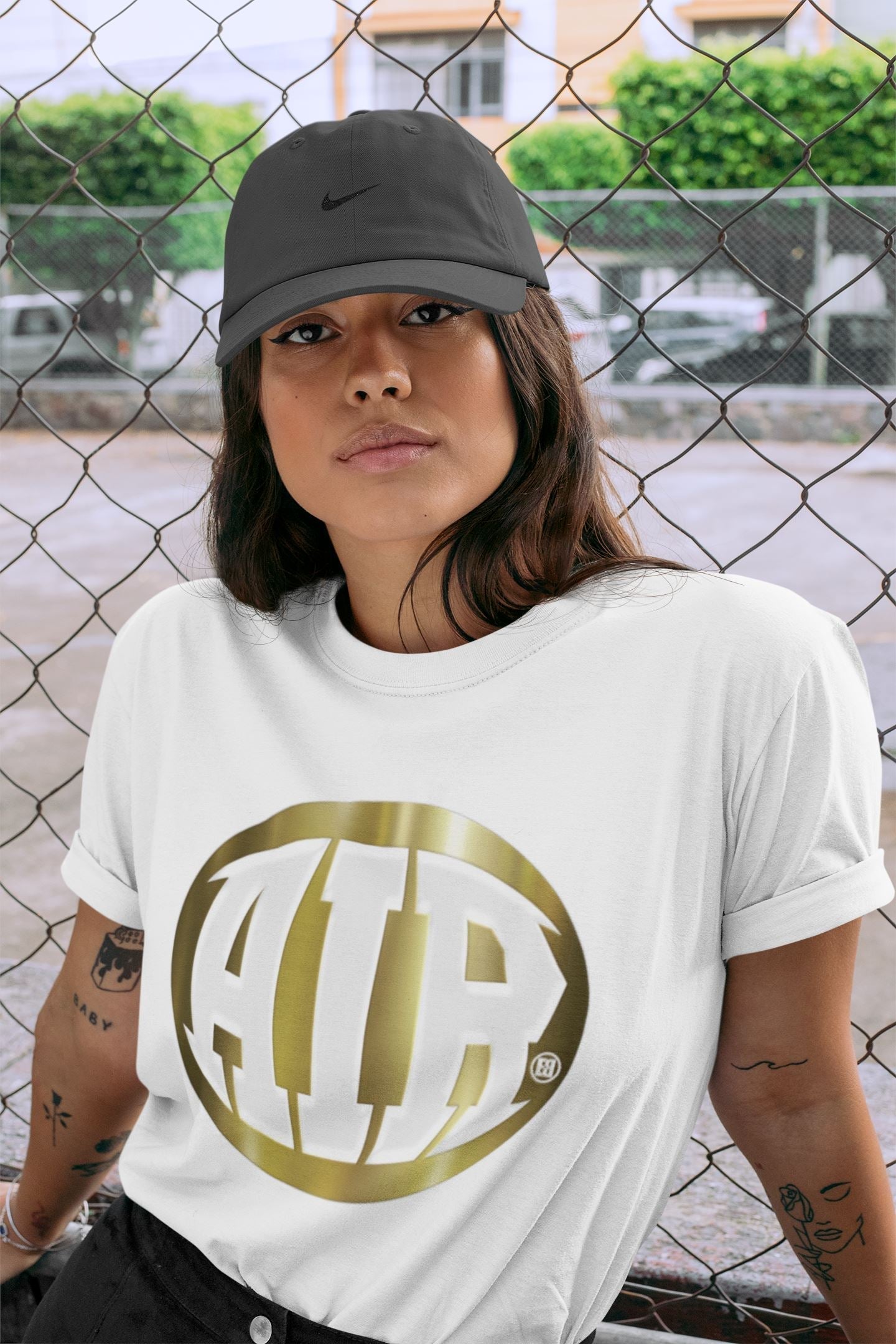 AIR Unisex Tops - Air Jordan 1 Metallic Gold