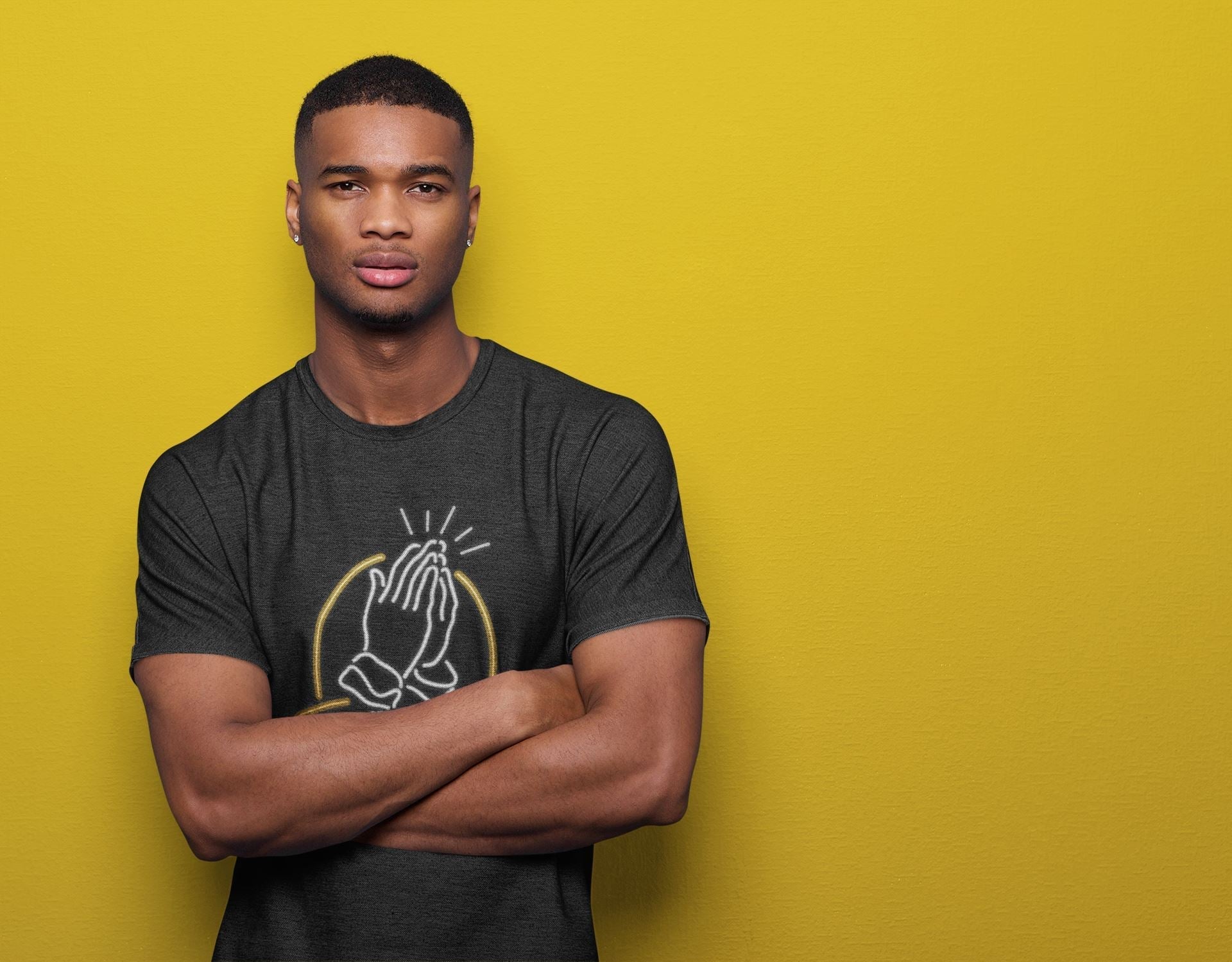 Blessed Unisex Tops - Air Jordan 1 Metallic Gold