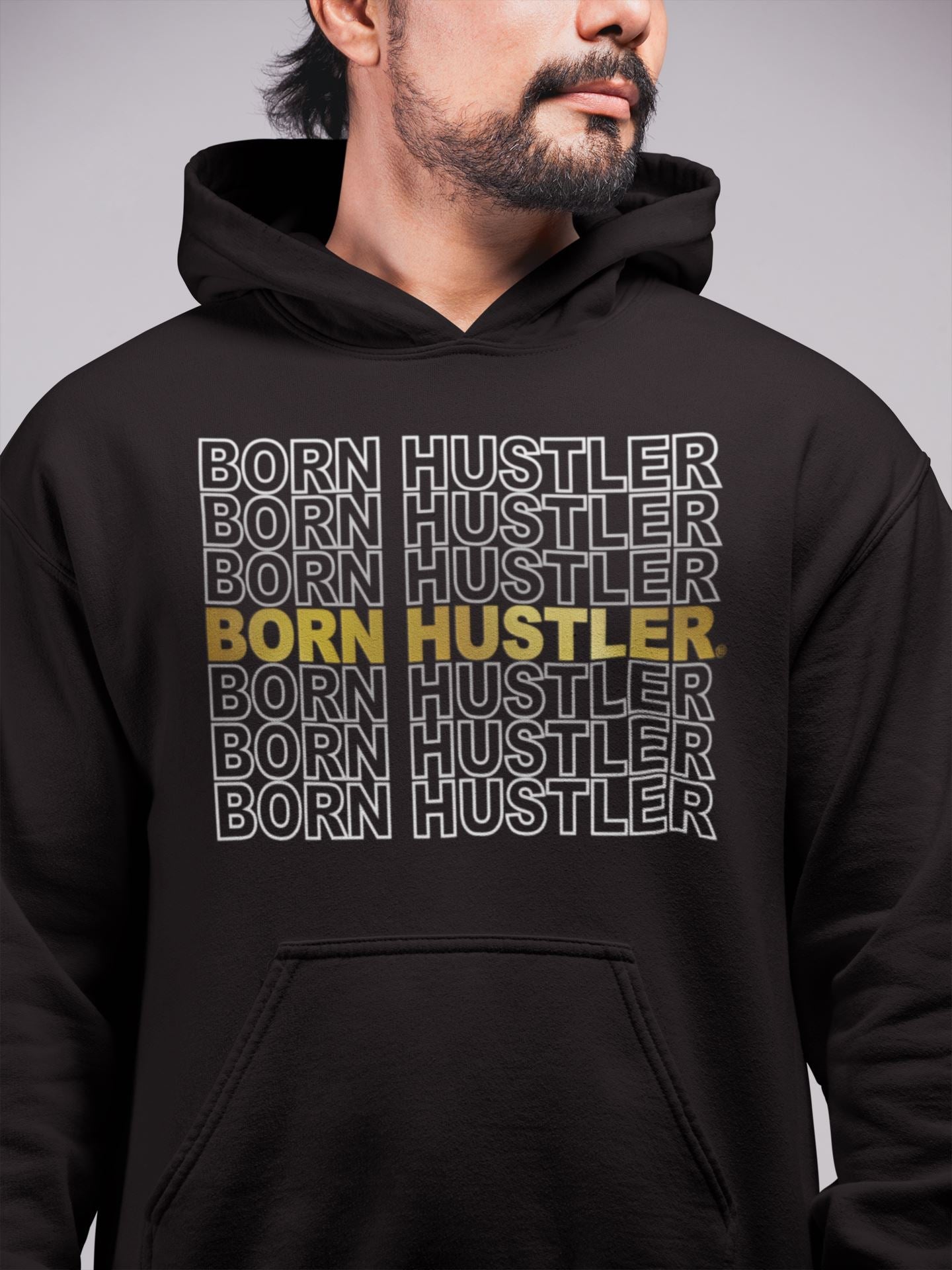 Born Hustler Unisex Tops - Air Jordan 1 Metallic Gold