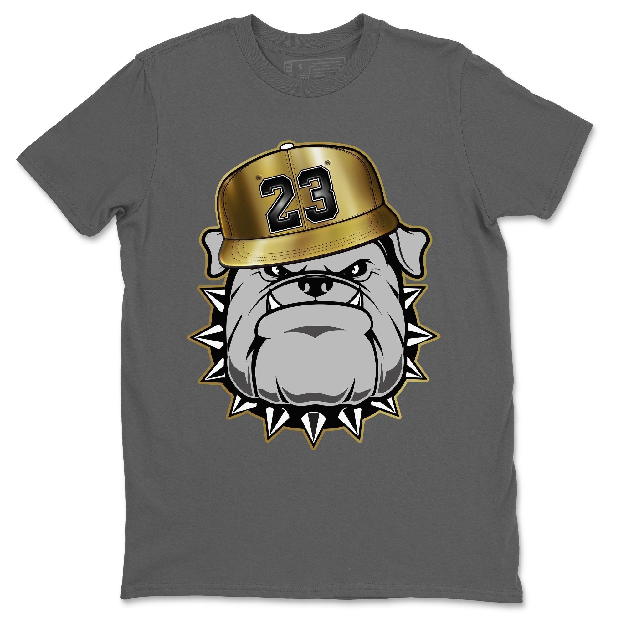 English Bulldog Unisex Tops - Air Jordan 1 Metallic Gold