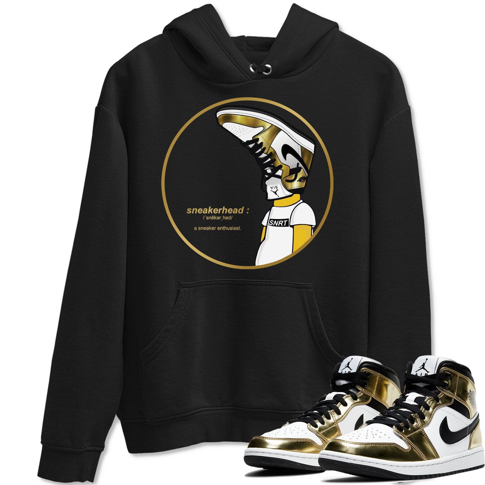 snkmatch Unisex Tops - Air Jordan 1 Metallic Gold