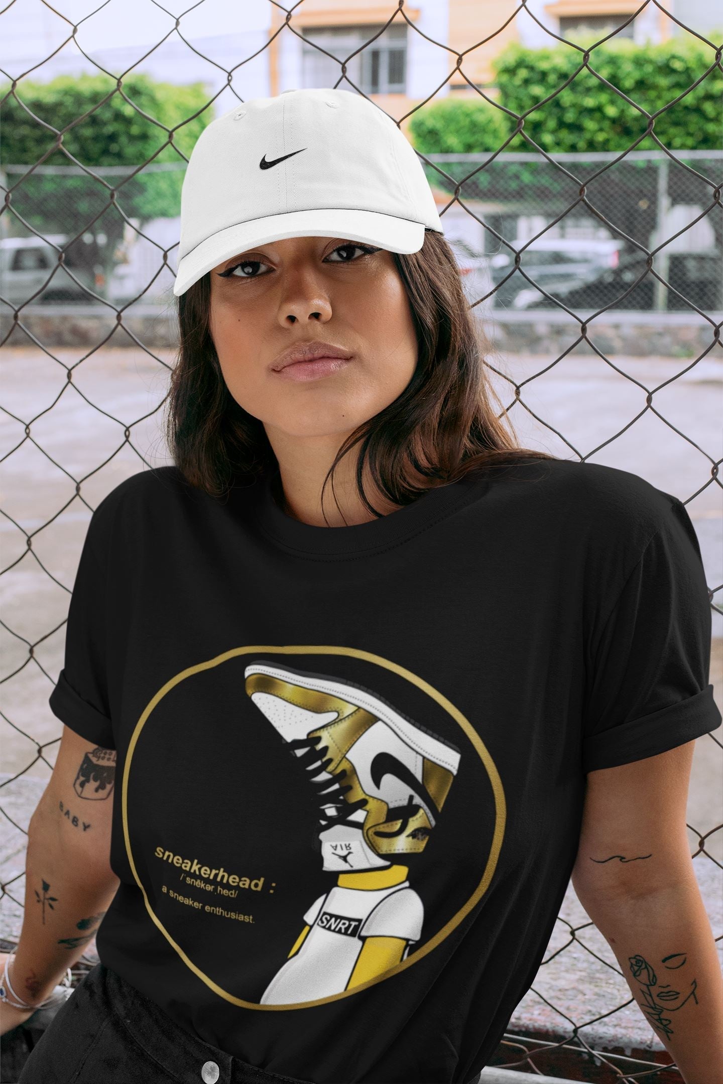 snkmatch Unisex Tops - Air Jordan 1 Metallic Gold