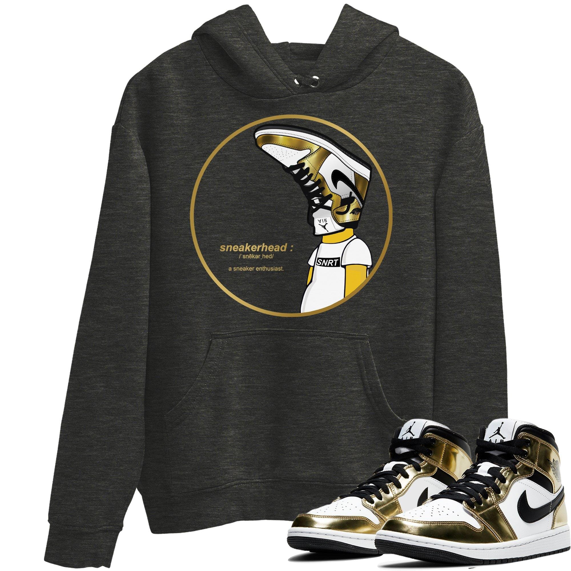snkmatch Unisex Tops - Air Jordan 1 Metallic Gold