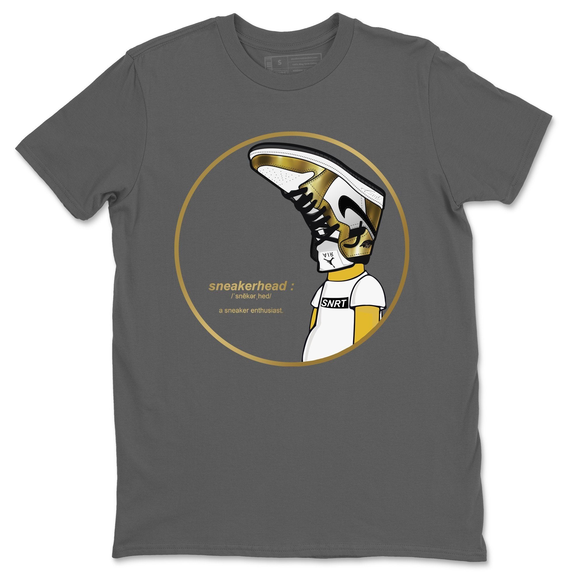 snkmatch Unisex Tops - Air Jordan 1 Metallic Gold