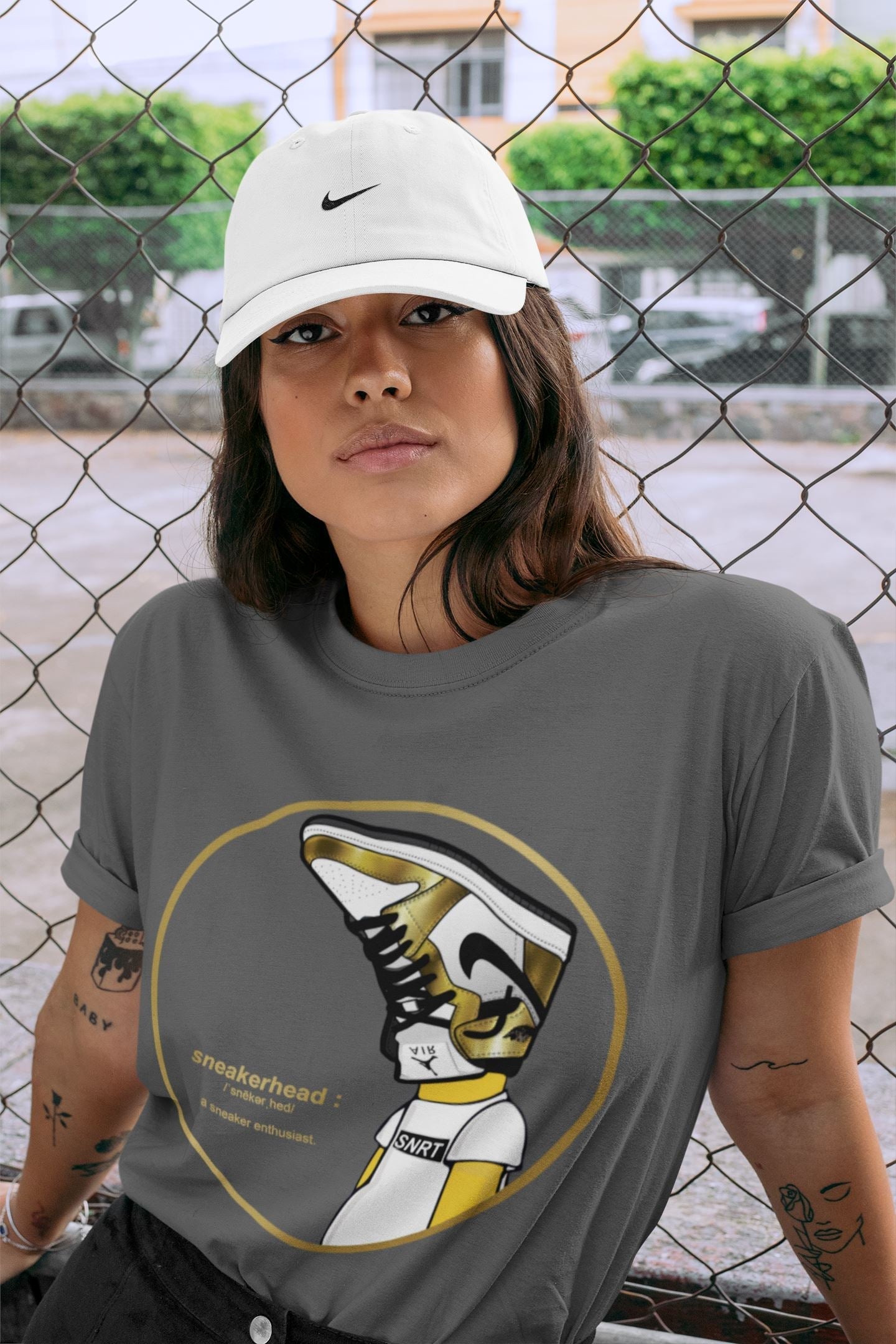 snkmatch Unisex Tops - Air Jordan 1 Metallic Gold