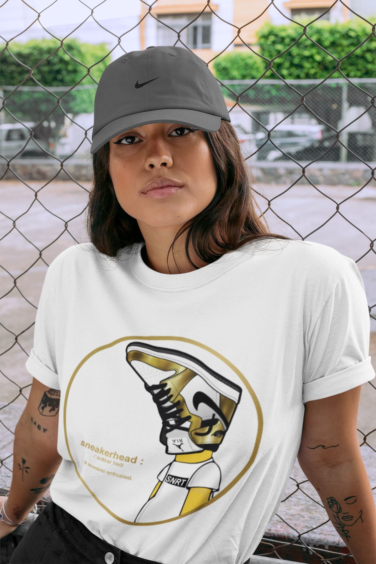 snkmatch Unisex Tops - Air Jordan 1 Metallic Gold
