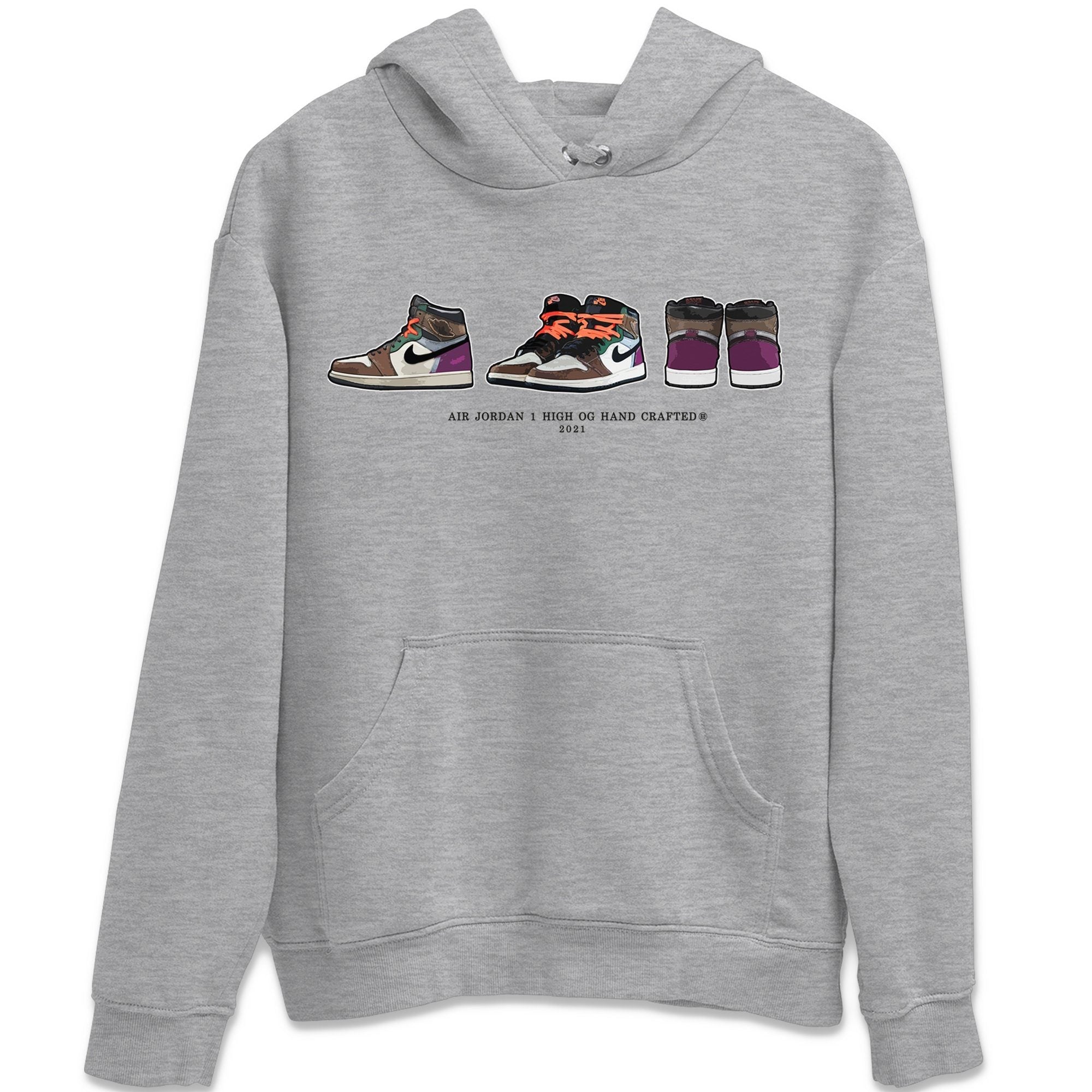snkmatch Prelude Unisex Tops - Air Jordan 1 Hand Crafted
