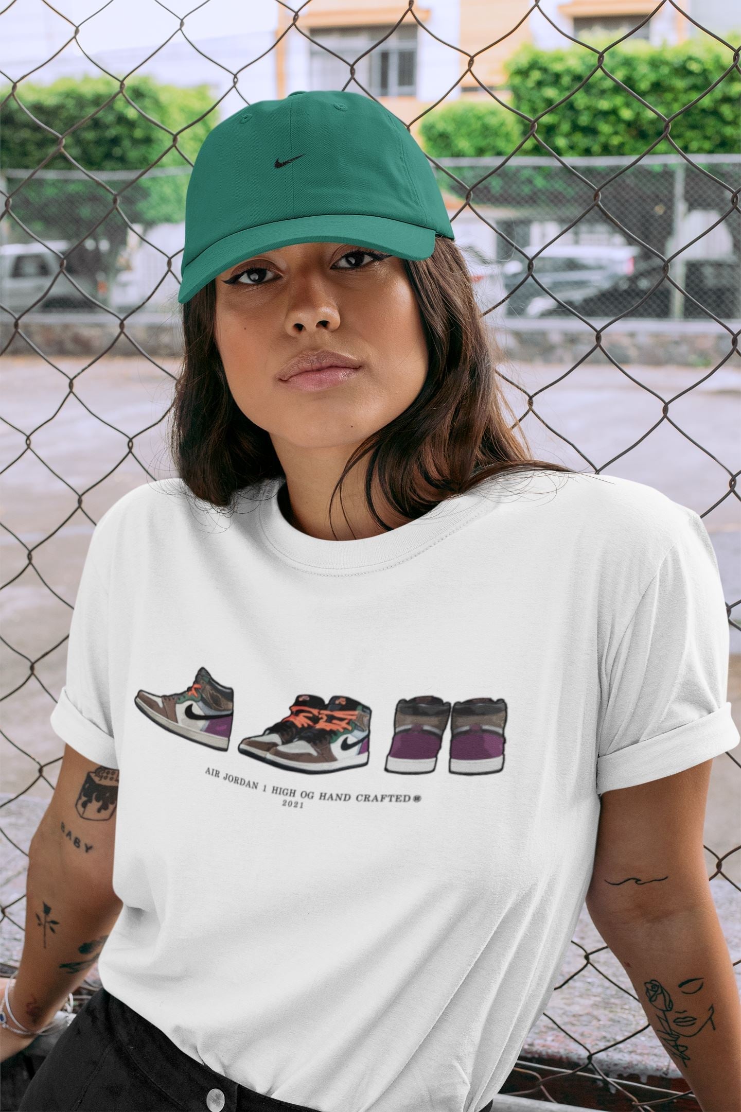 snkmatch Prelude Unisex Tops - Air Jordan 1 Hand Crafted