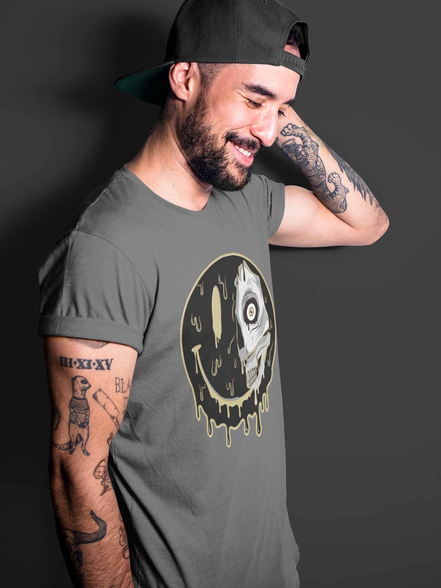 Dead Inside Unisex Tops - Air Jordan 1 Black Metallic Gold