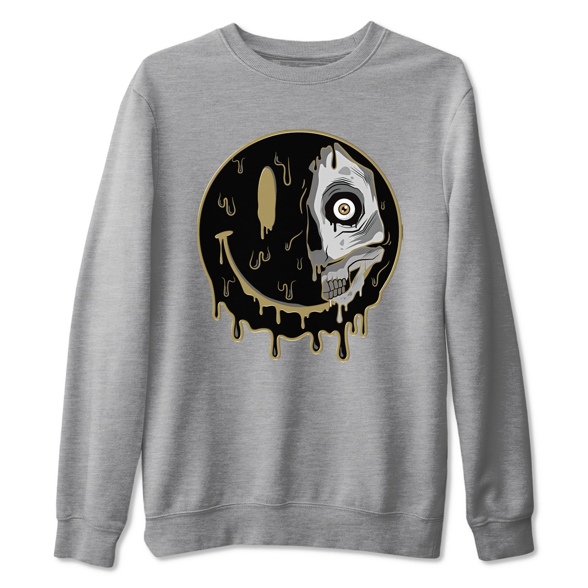 Dead Inside Unisex Tops - Air Jordan 1 Black Metallic Gold