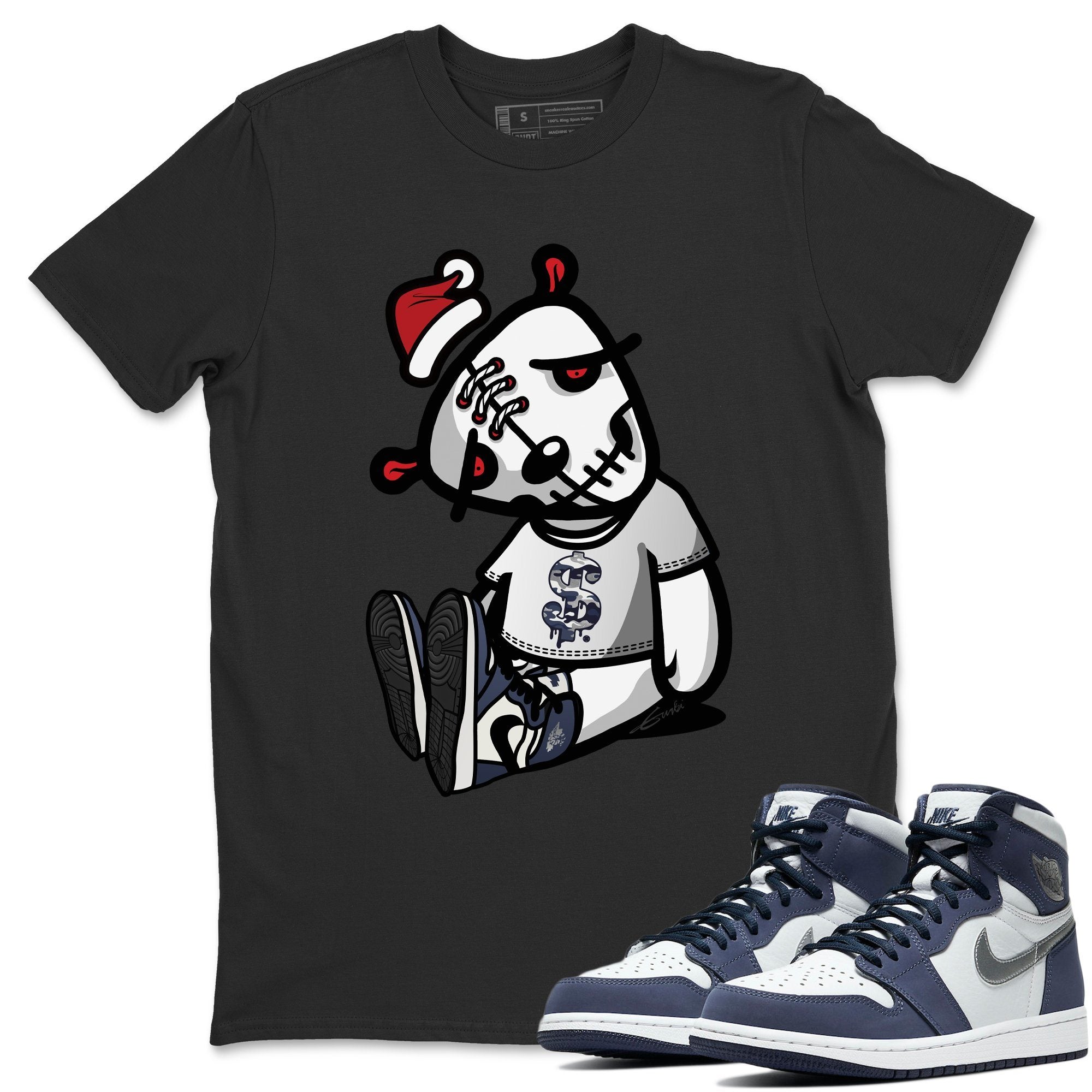 Dead Dolls Unisex Tops - Air Jordan 1 Midnight Navy