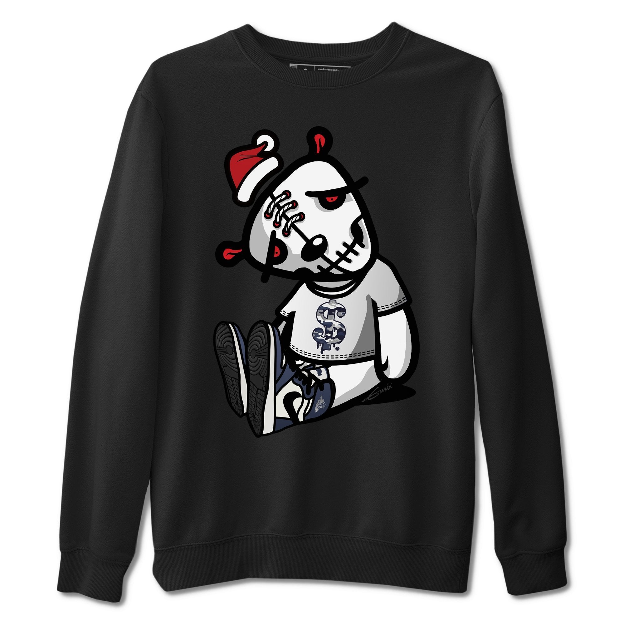 Dead Dolls Unisex Tops - Air Jordan 1 Midnight Navy