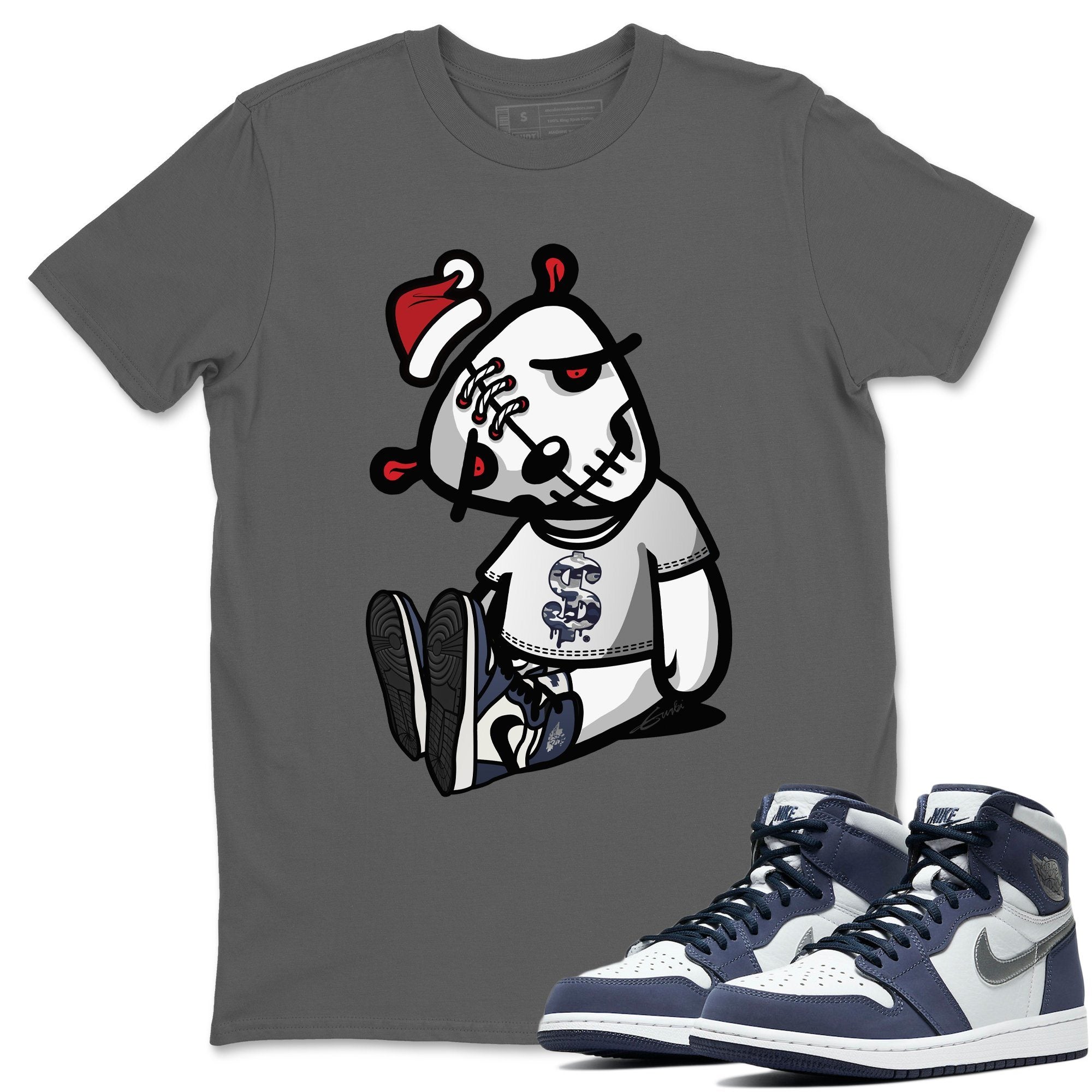 Dead Dolls Unisex Tops - Air Jordan 1 Midnight Navy