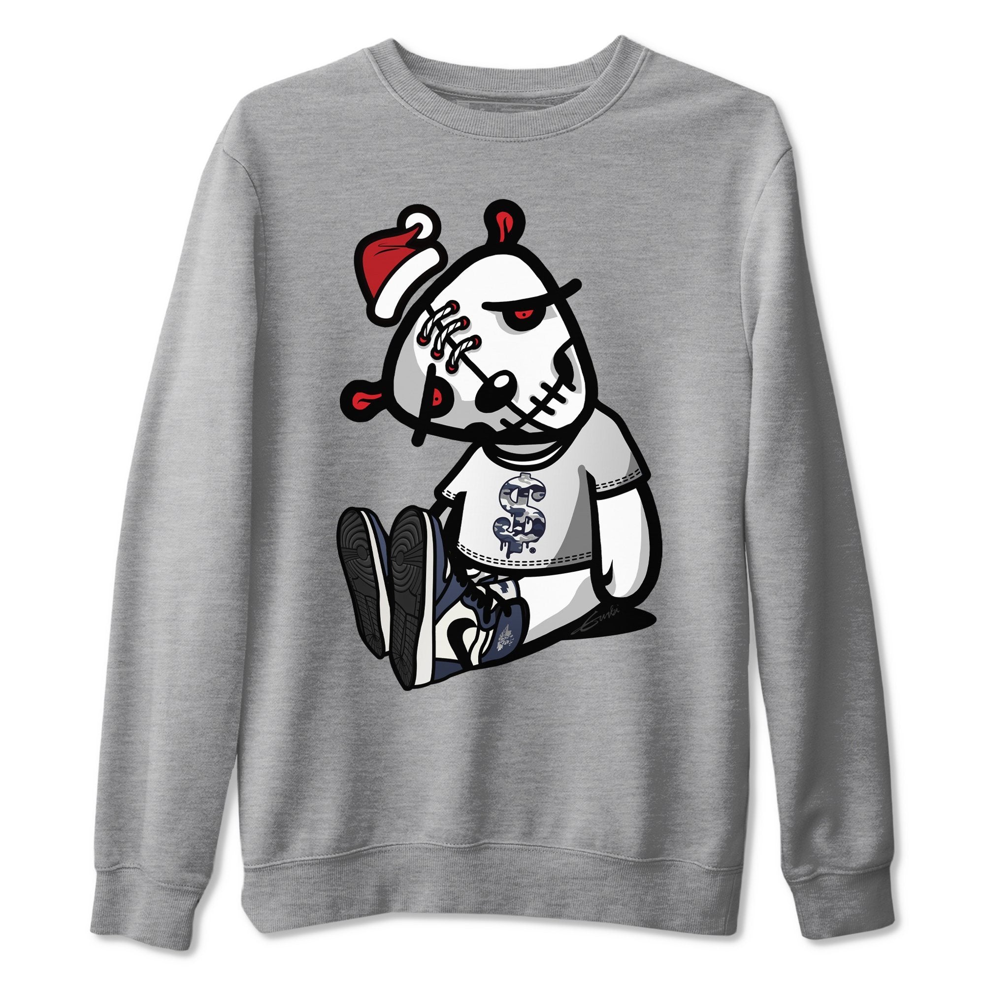 Dead Dolls Unisex Tops - Air Jordan 1 Midnight Navy