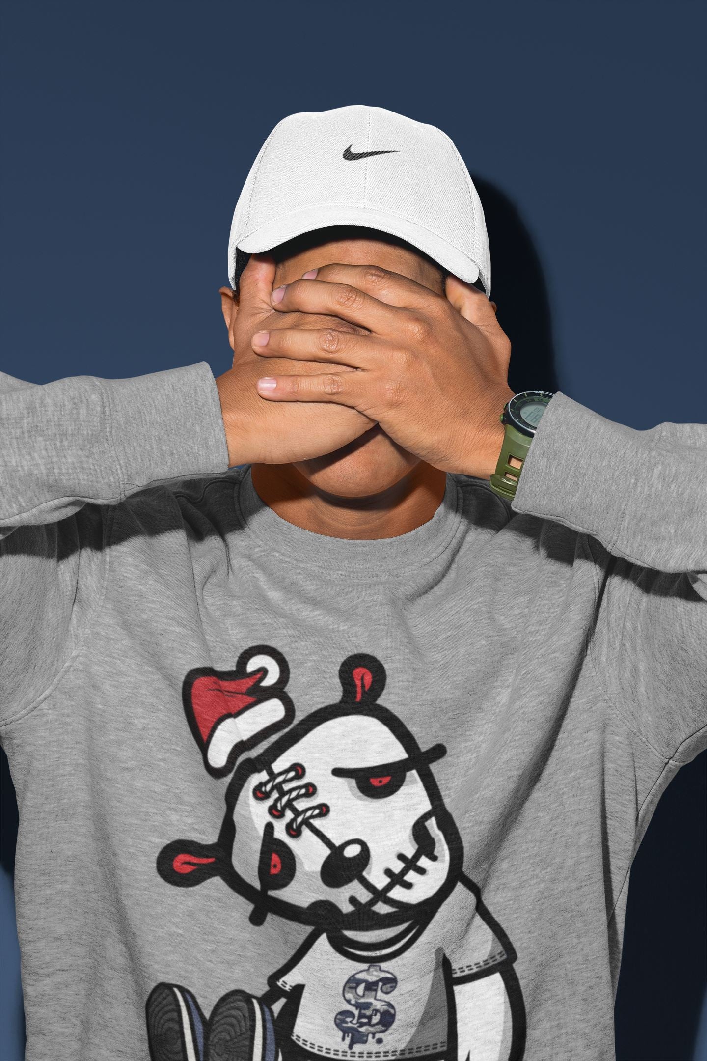 Dead Dolls Unisex Tops - Air Jordan 1 Midnight Navy