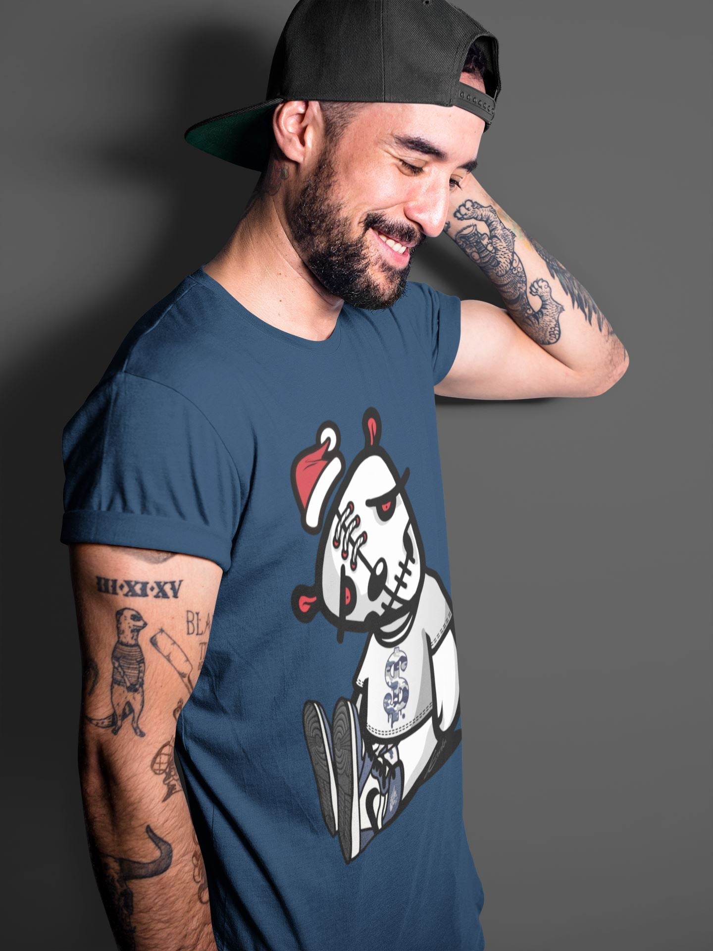 Dead Dolls Unisex Tops - Air Jordan 1 Midnight Navy
