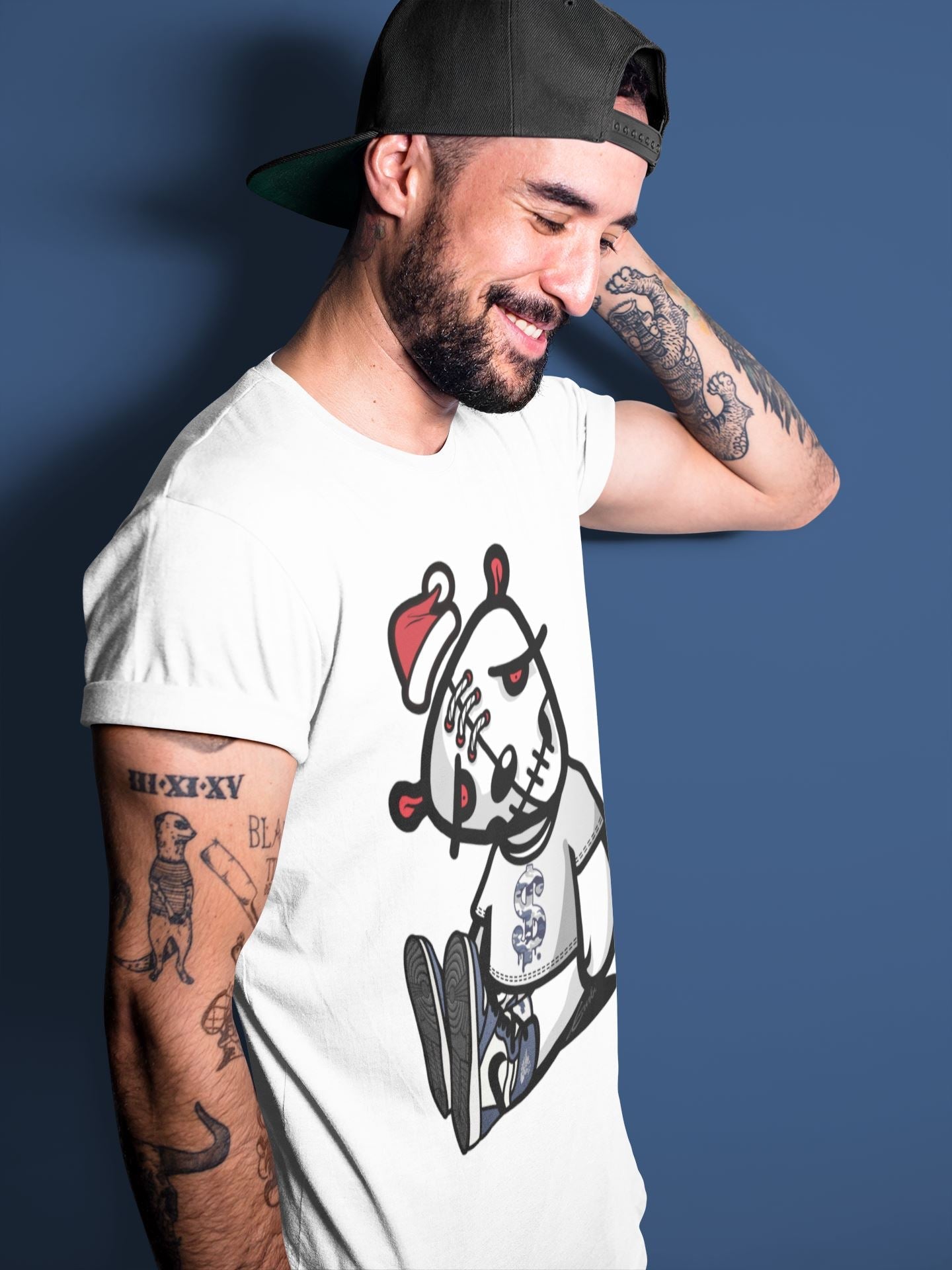 Dead Dolls Unisex Tops - Air Jordan 1 Midnight Navy