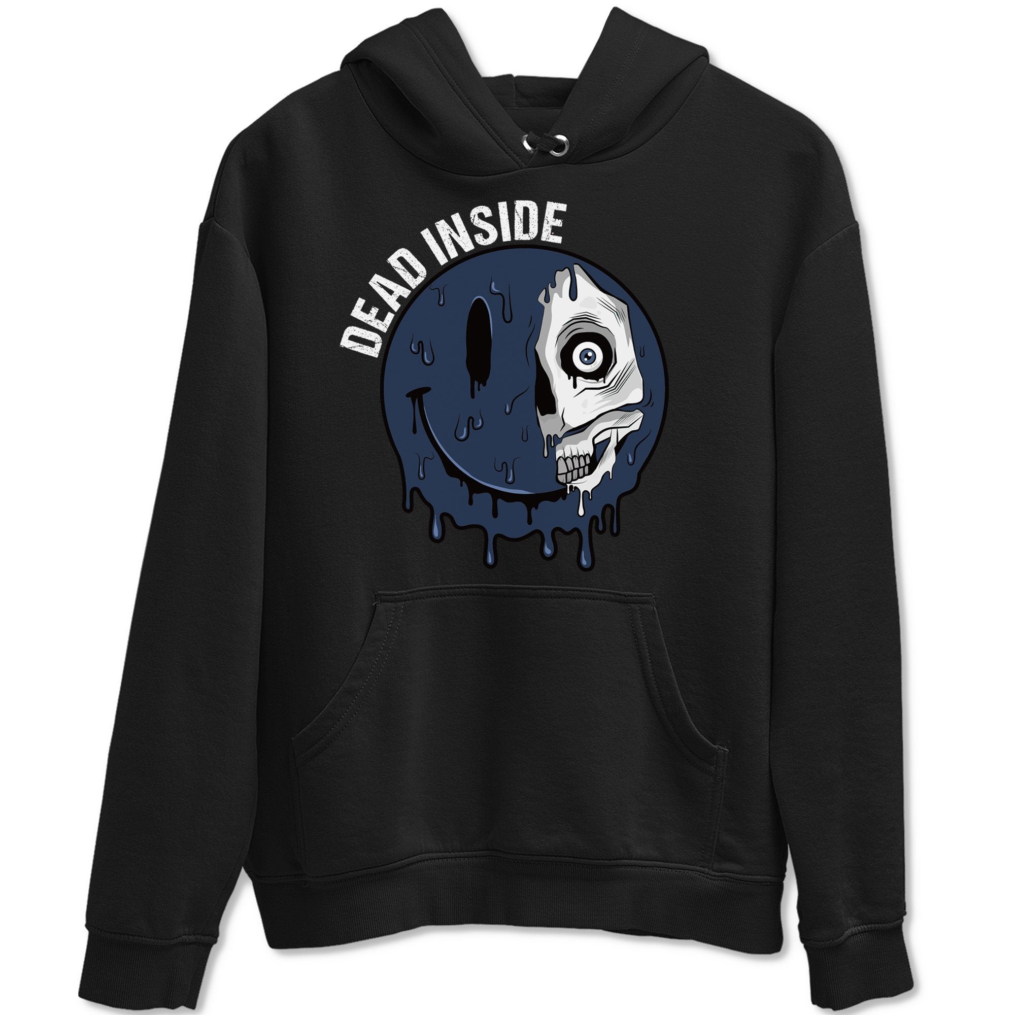 Dead Inside Unisex Tops - Air Jordan 1 Midnight Navy