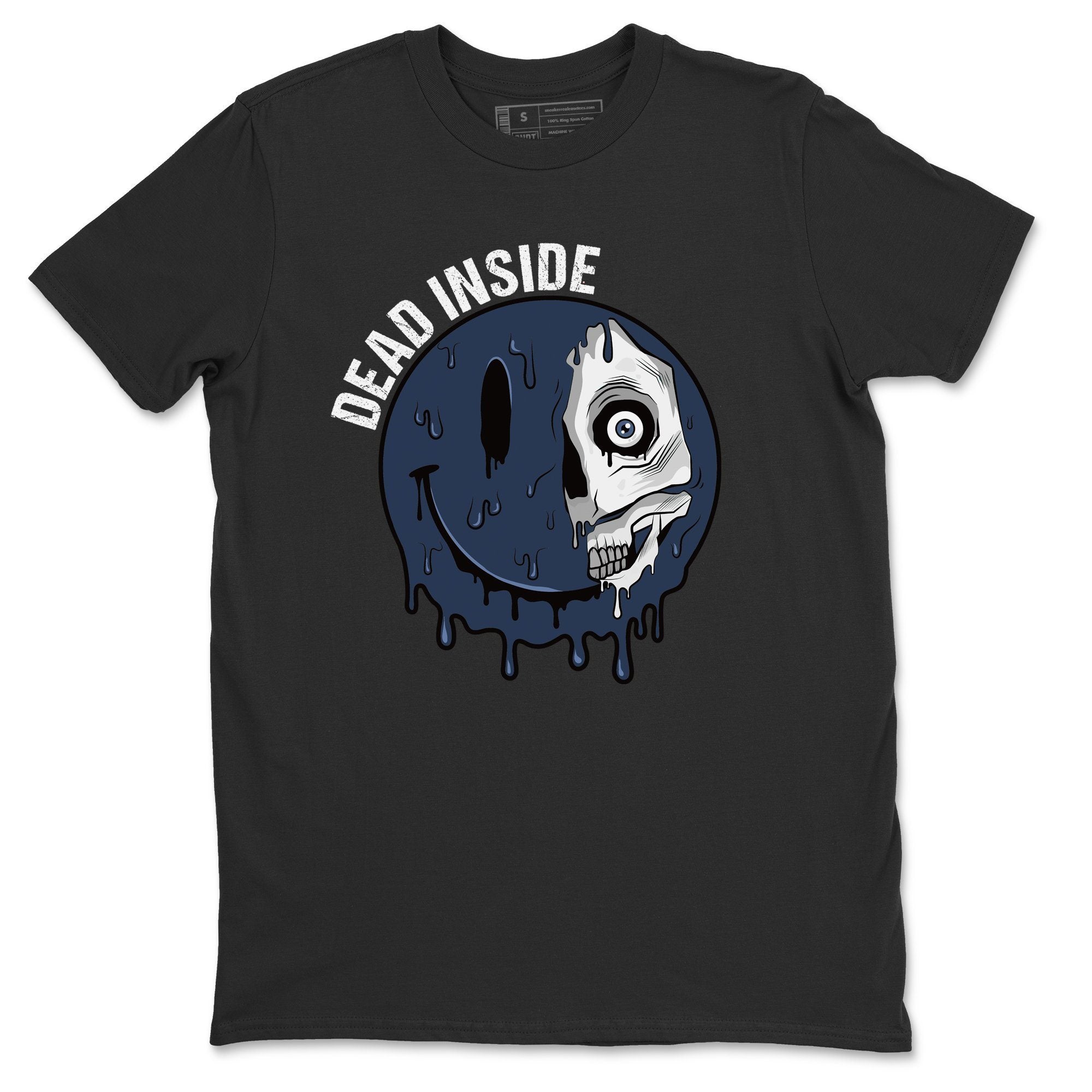 Dead Inside Unisex Tops - Air Jordan 1 Midnight Navy