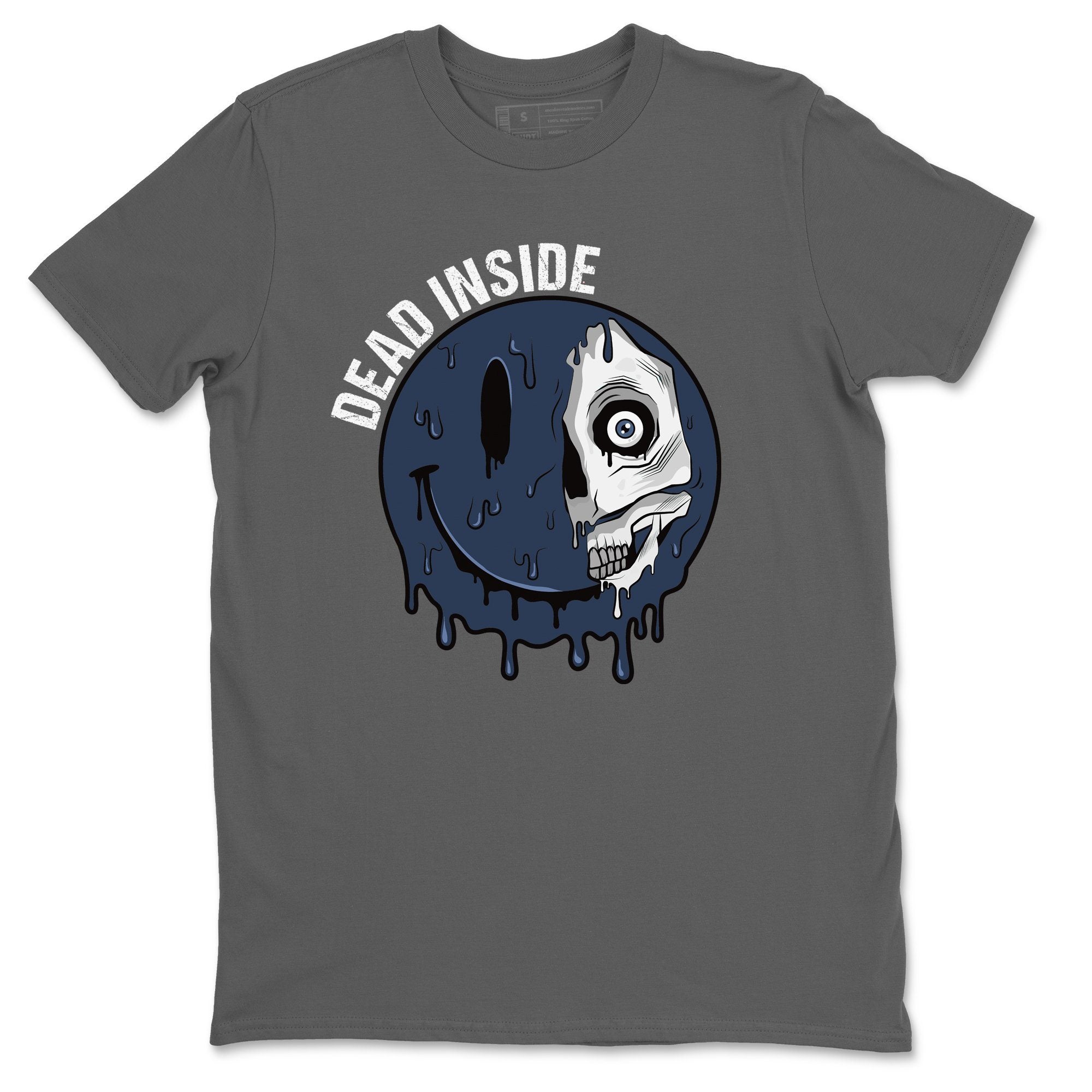 Dead Inside Unisex Tops - Air Jordan 1 Midnight Navy