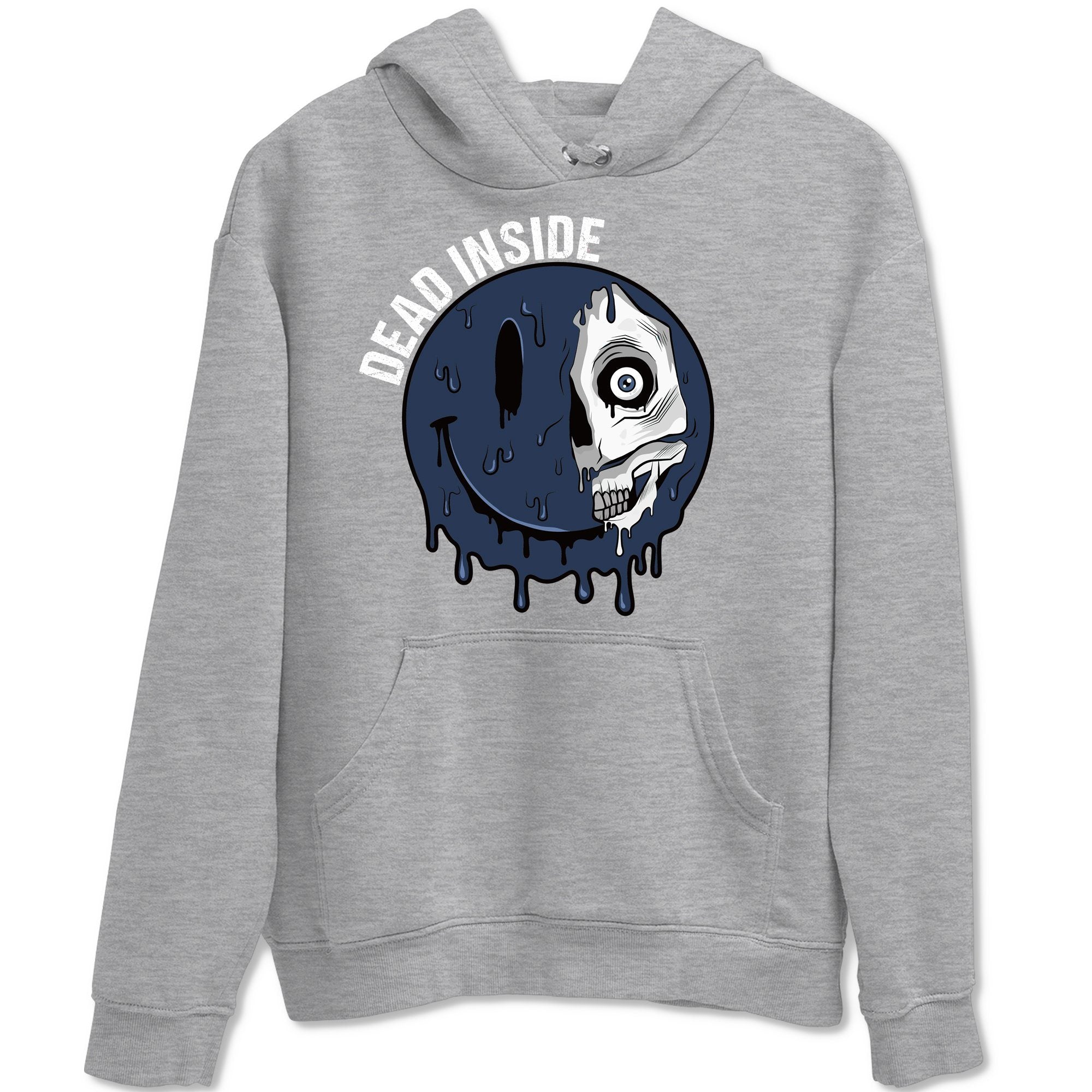 Dead Inside Unisex Tops - Air Jordan 1 Midnight Navy