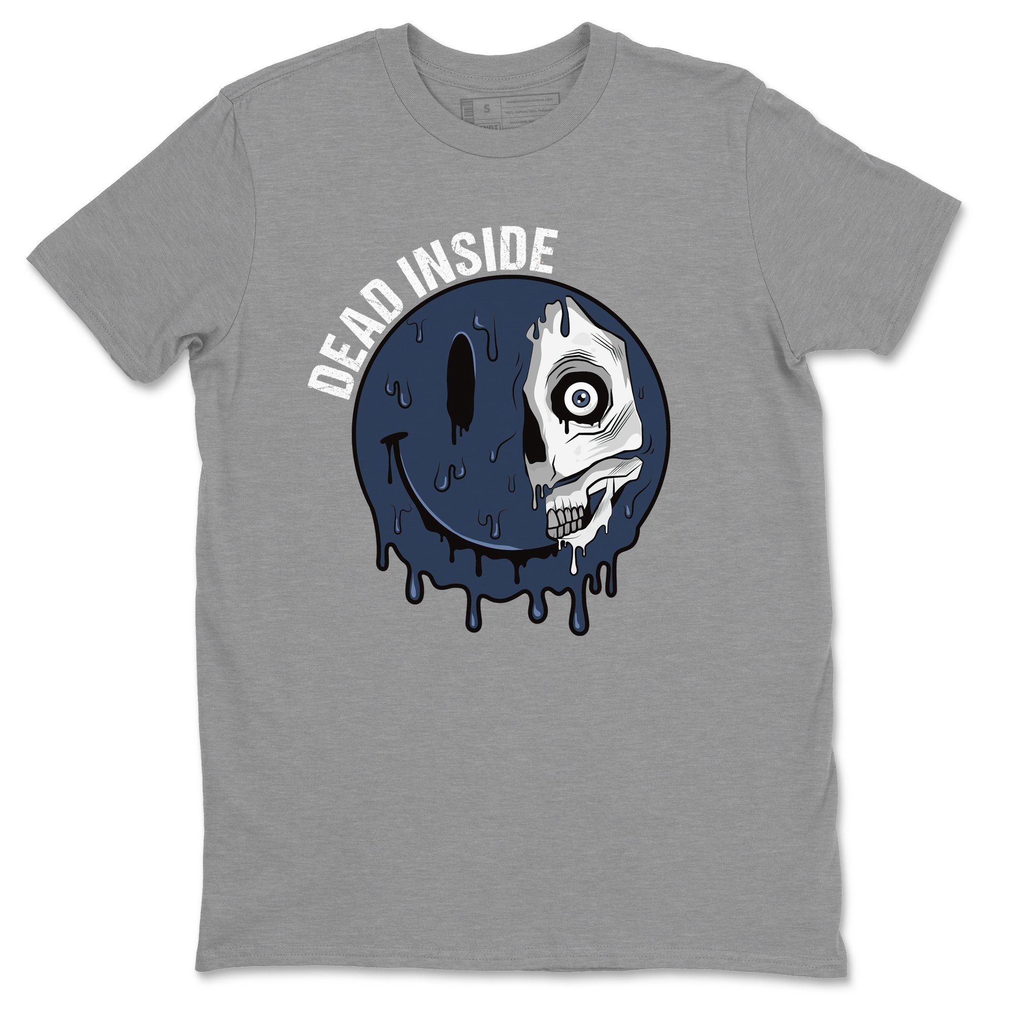Dead Inside Unisex Tops - Air Jordan 1 Midnight Navy