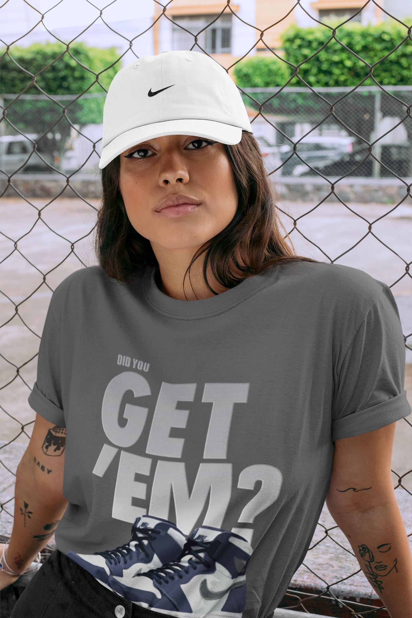 Did You Get 'Em Unisex Tops - Air Jordan 1 Midnight Navy