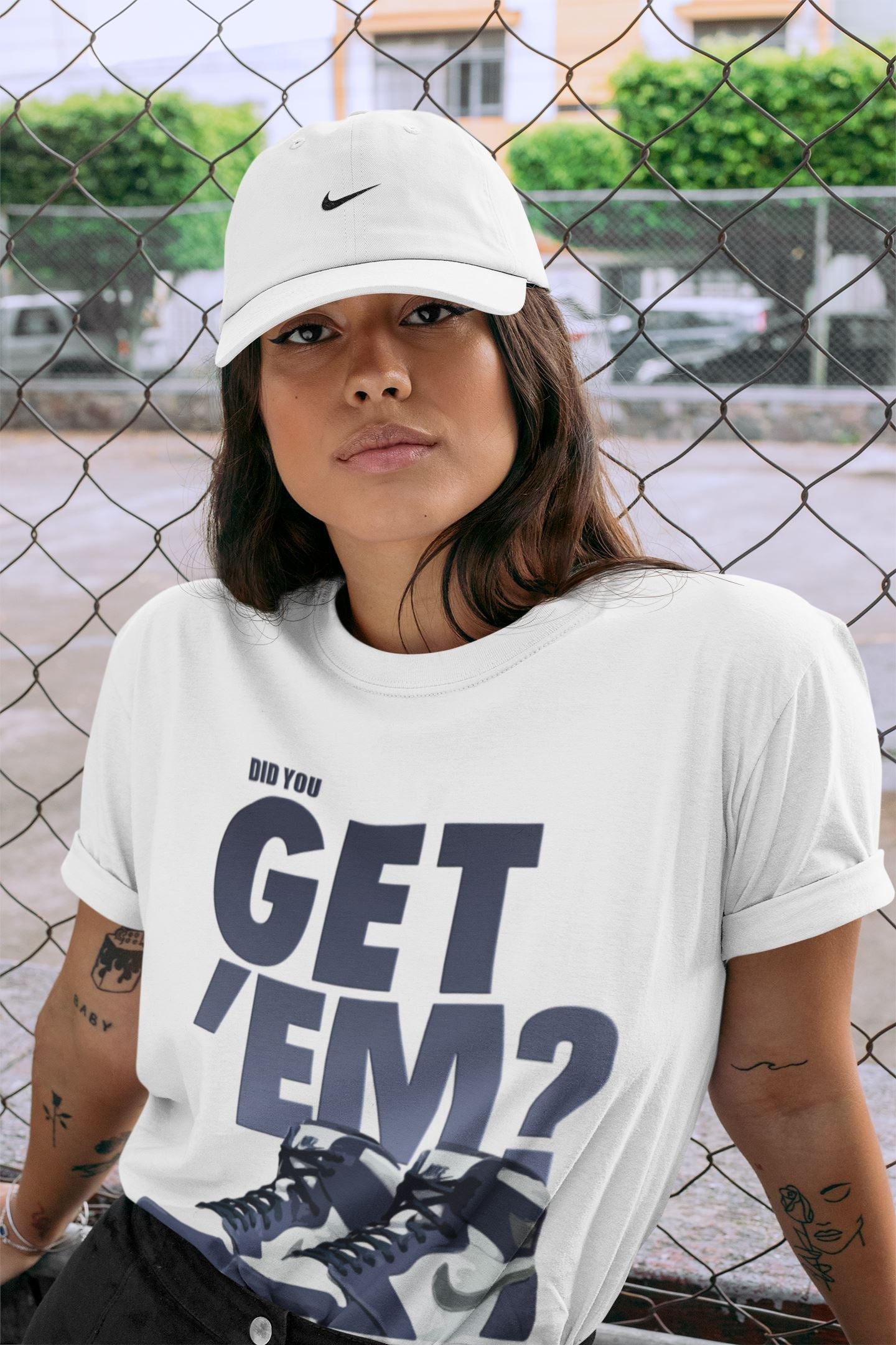 Did You Get 'Em Unisex Tops - Air Jordan 1 Midnight Navy