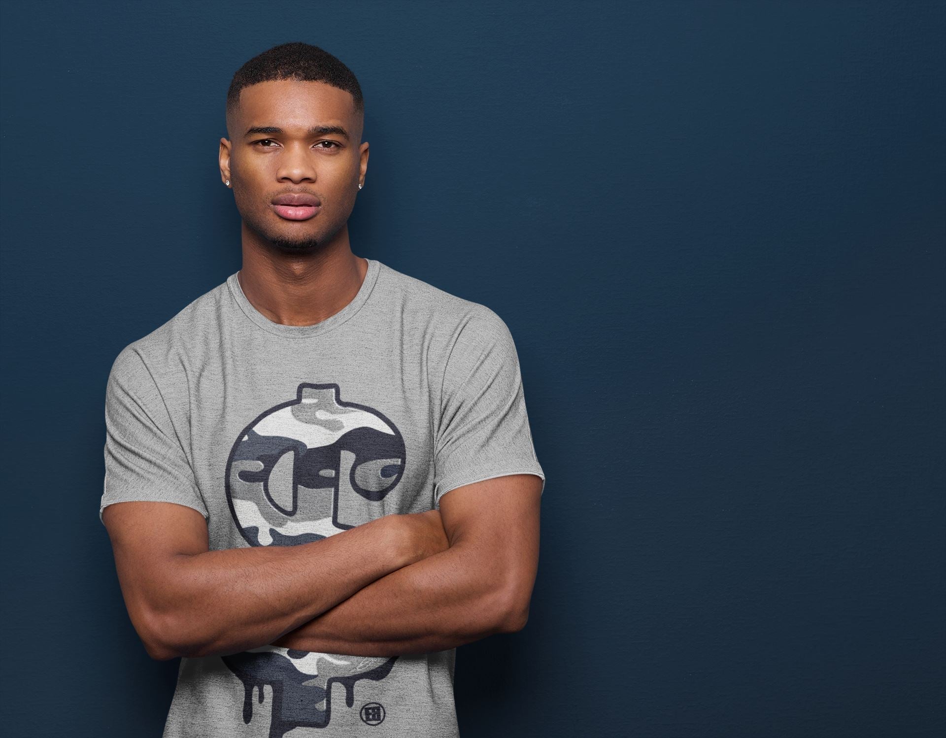 Dollar Camo Unisex Tops - Air Jordan 1 Midnight Navy